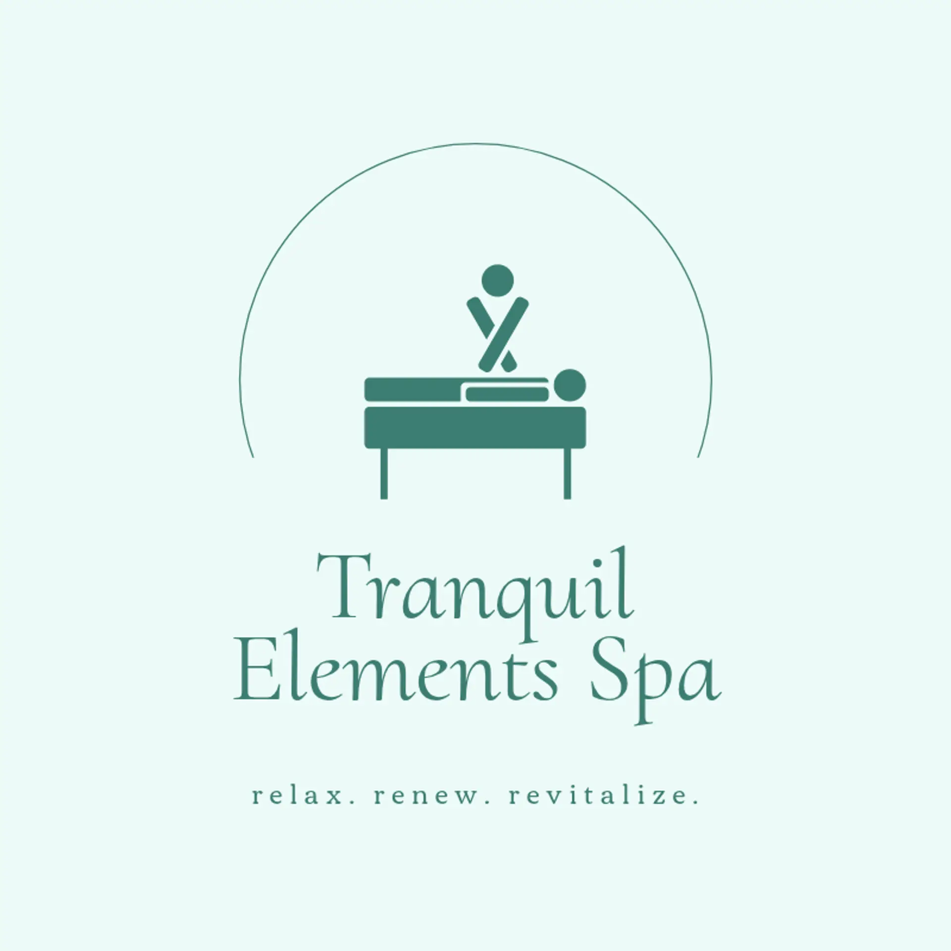 Serenity Touch Spa logo for massage spa