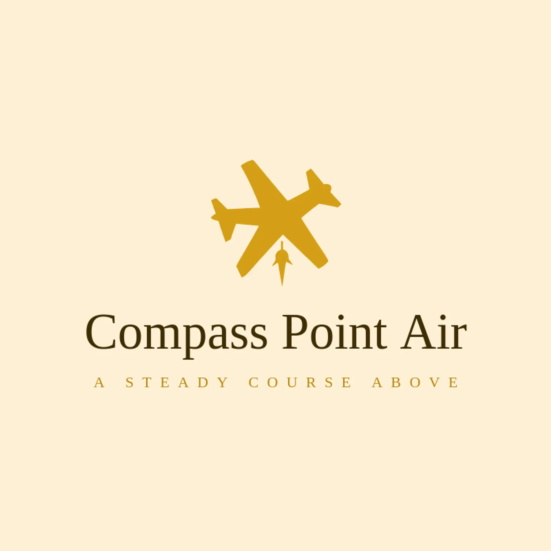 Compass Point Air logo for flight