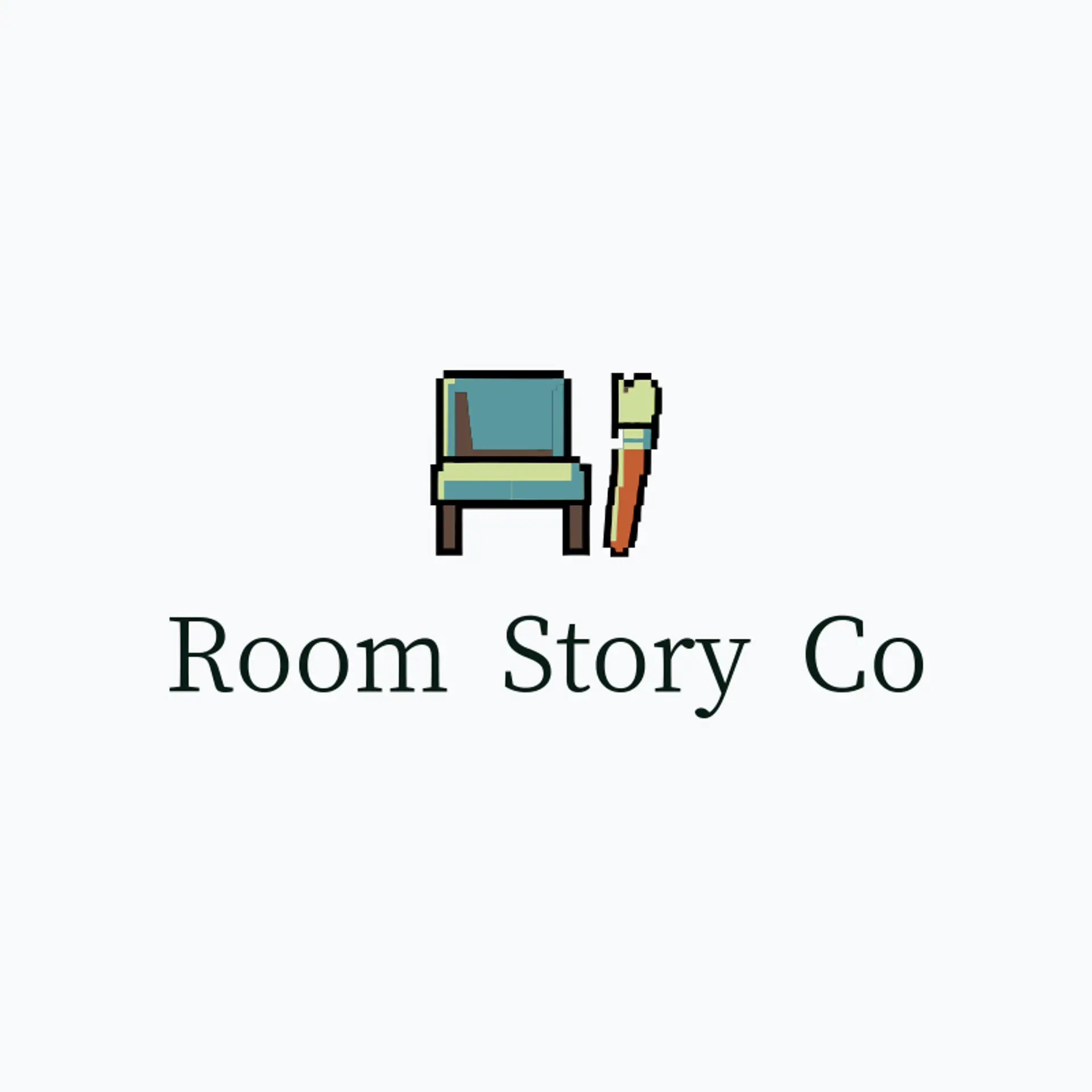 Room Story Co logo for interior