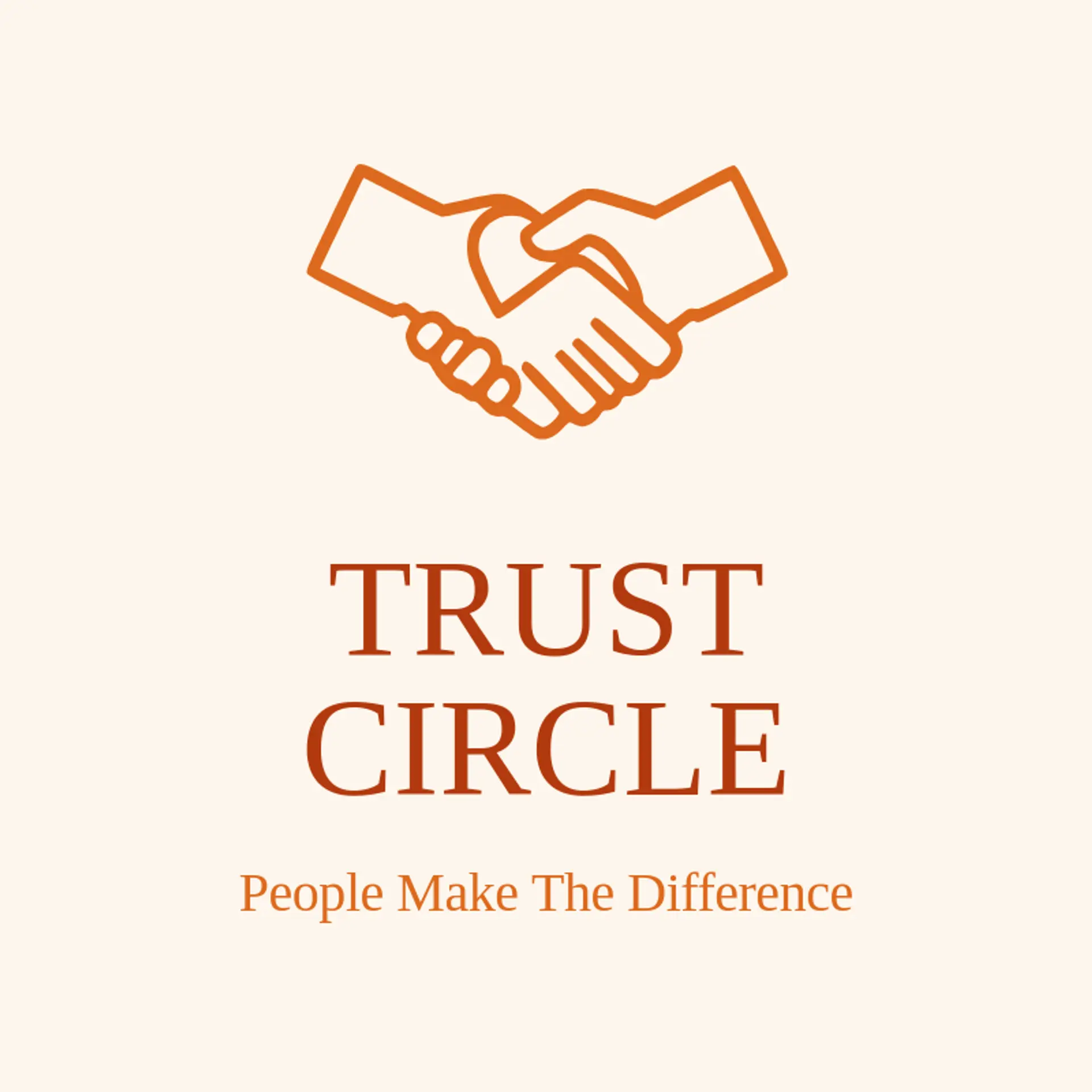 Trust Circle logo for person