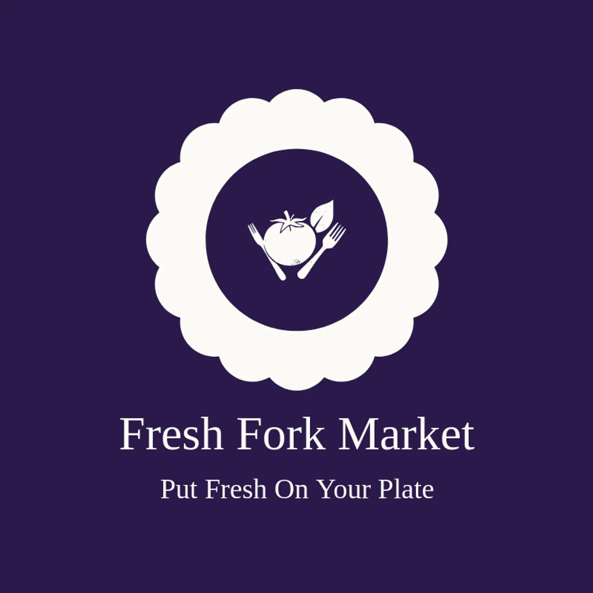Fresh Fork Market logo for tomato
