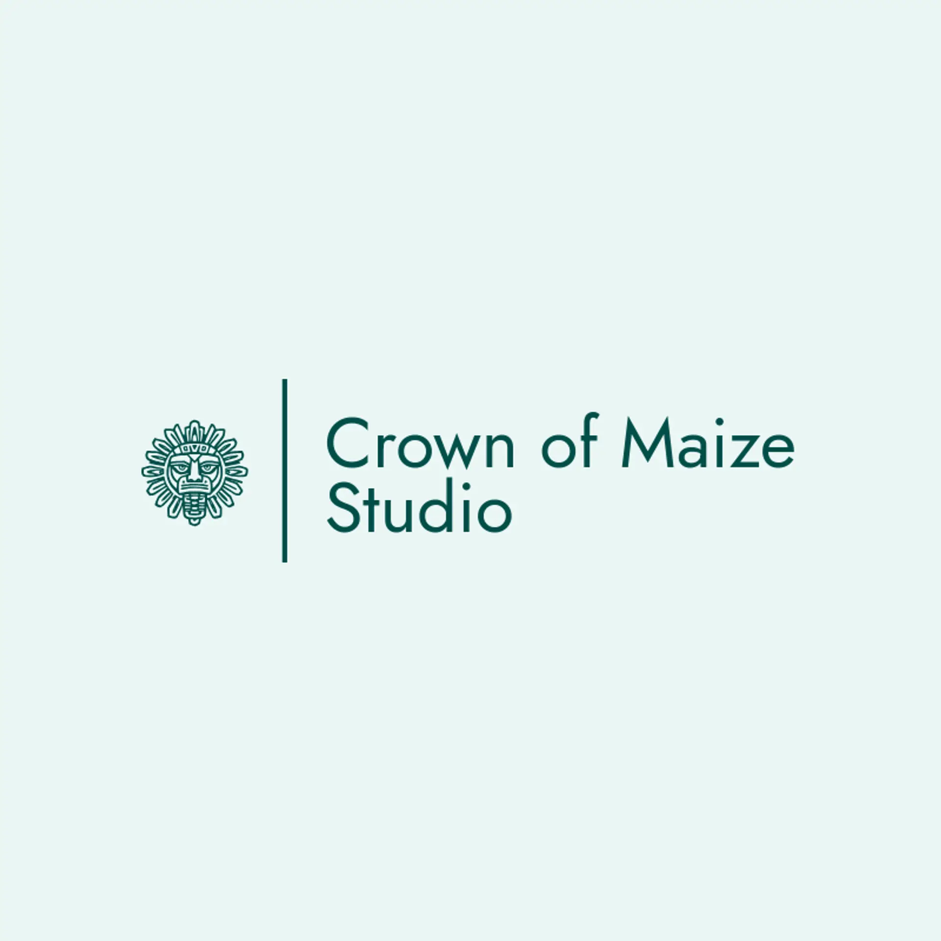 Crown of Maize Studio logo for aztec