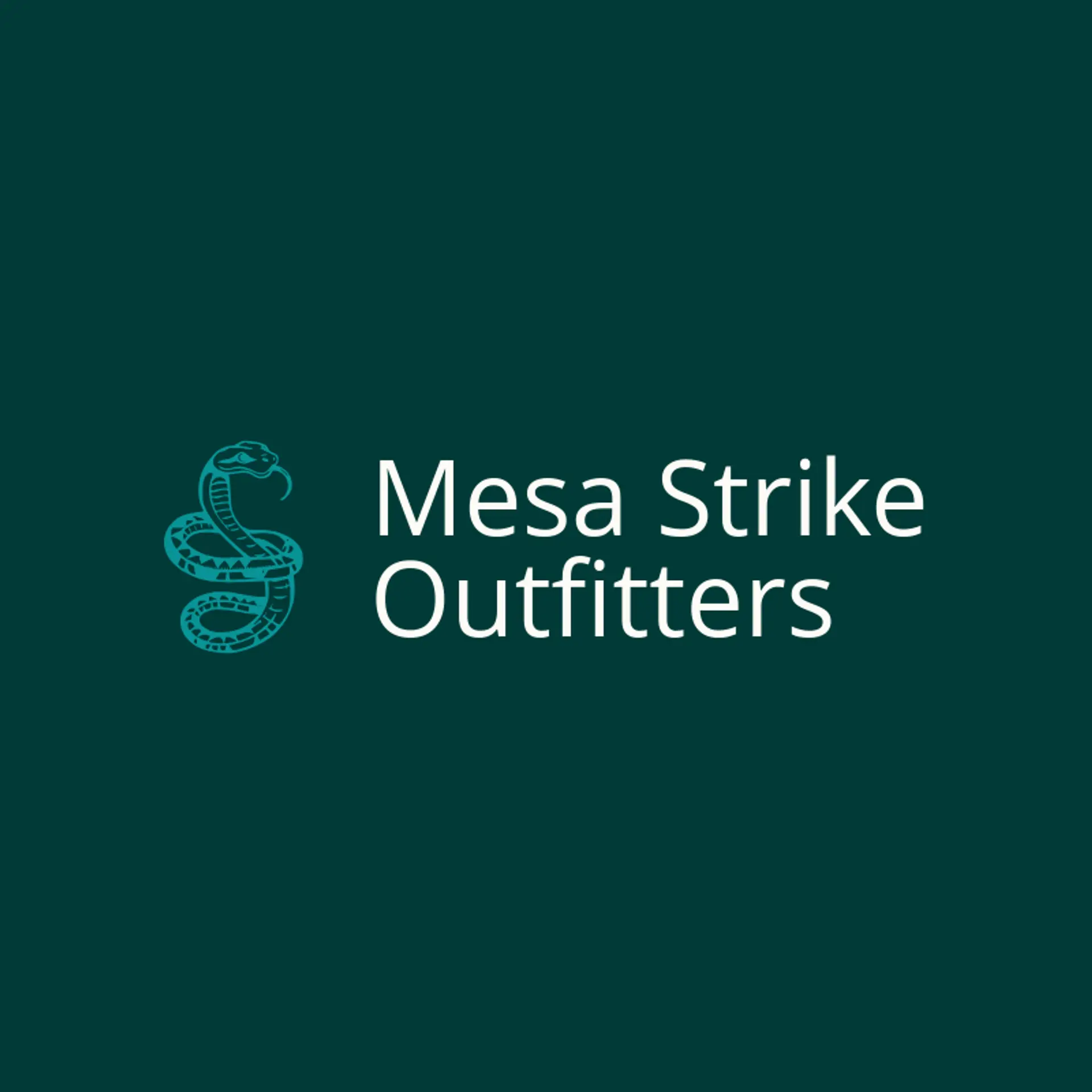 Mesa Strike Outfitters logo for cobra
