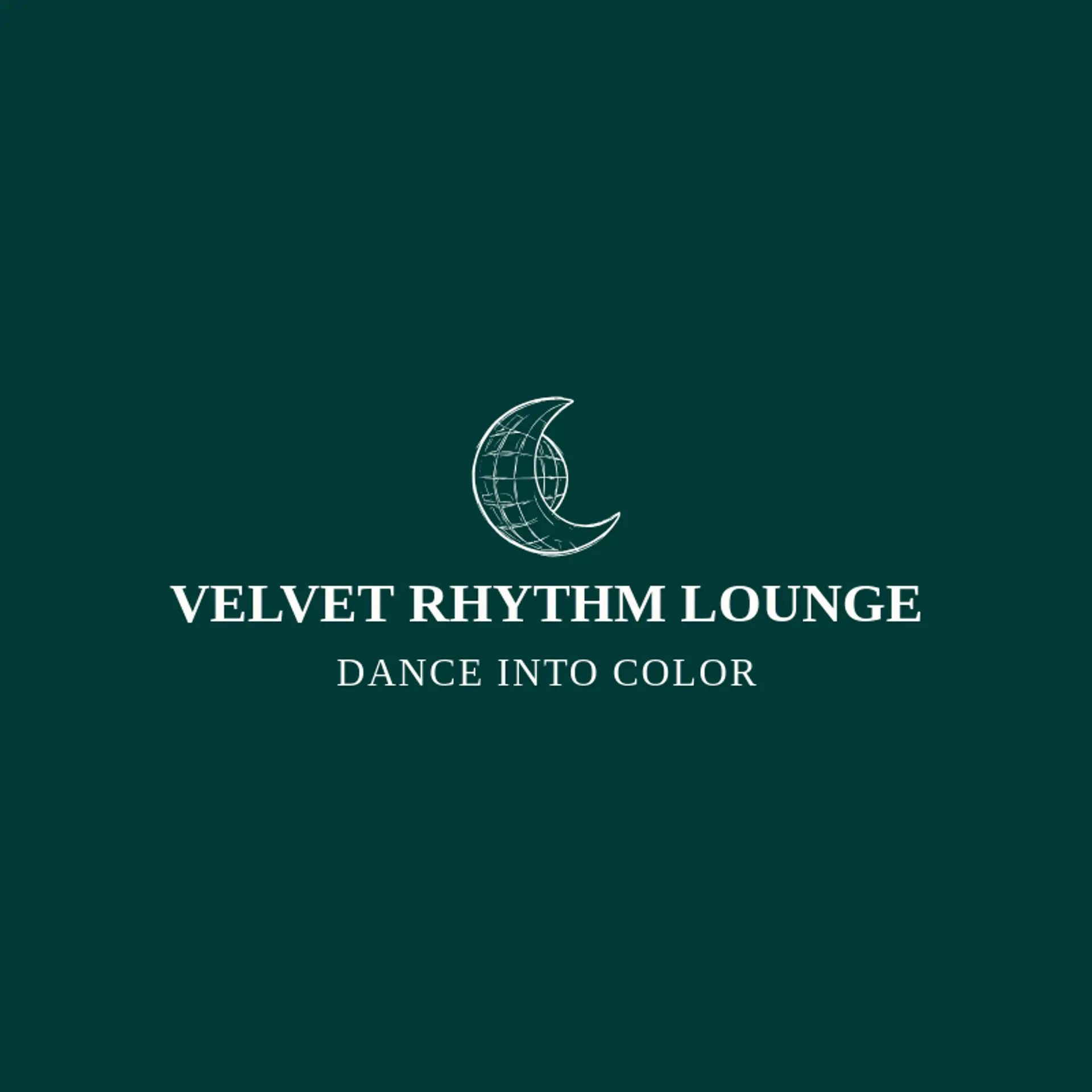 Velvet Rhythm Lounge logo for disco