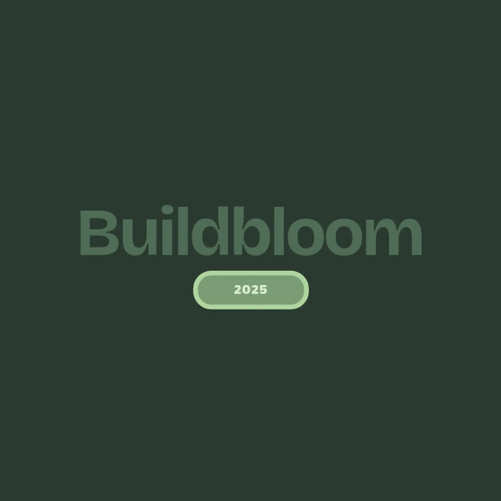 BuildBloom logo for construction and landscaping