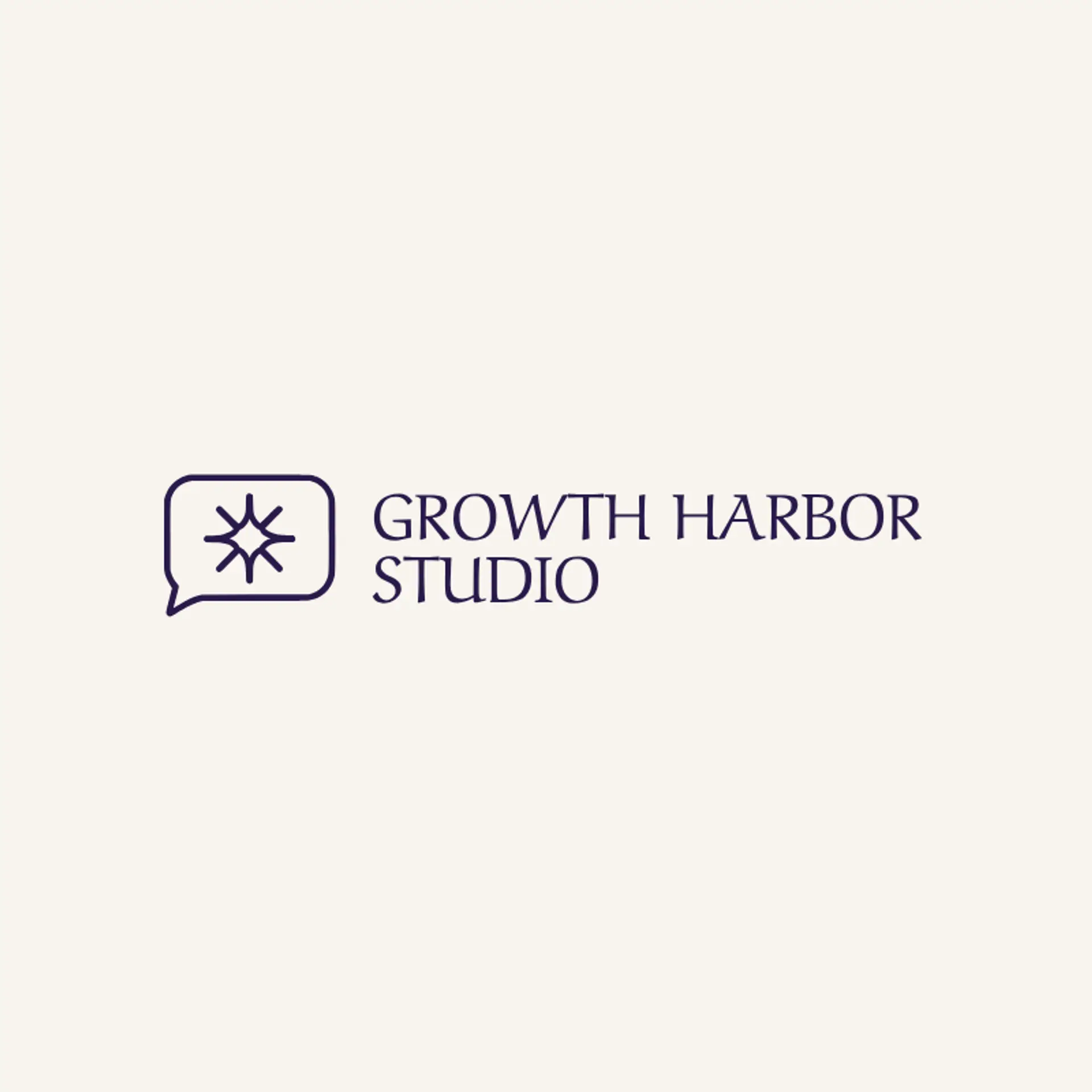 Growth Harbor Studio logo for marketing