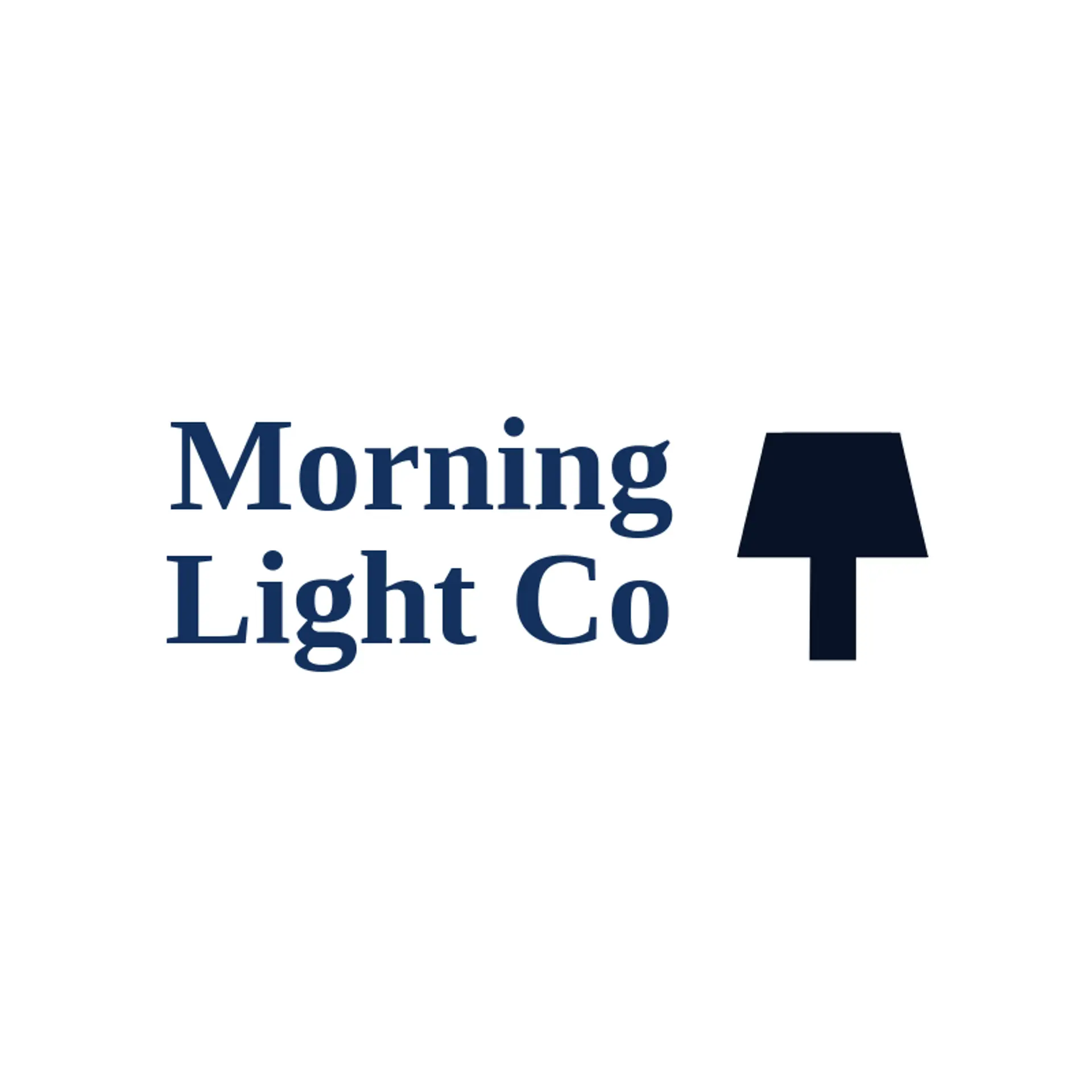 Morning Light Co logo for lamp