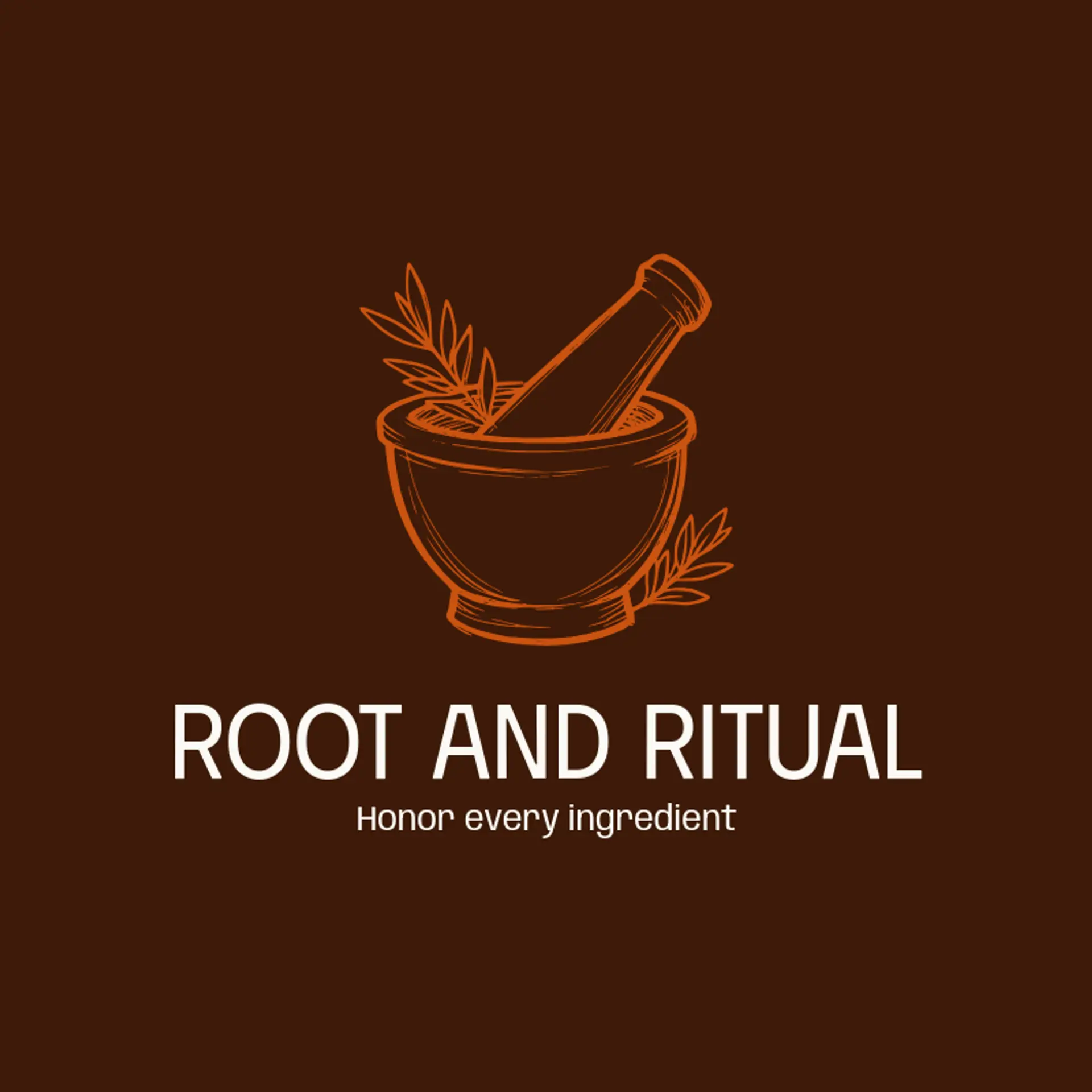 Root And Ritual logo for spice