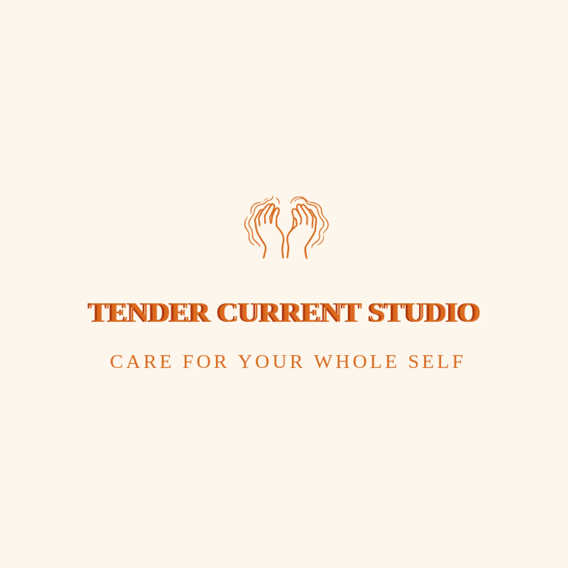 Tender Current Studio logo for massage therapy