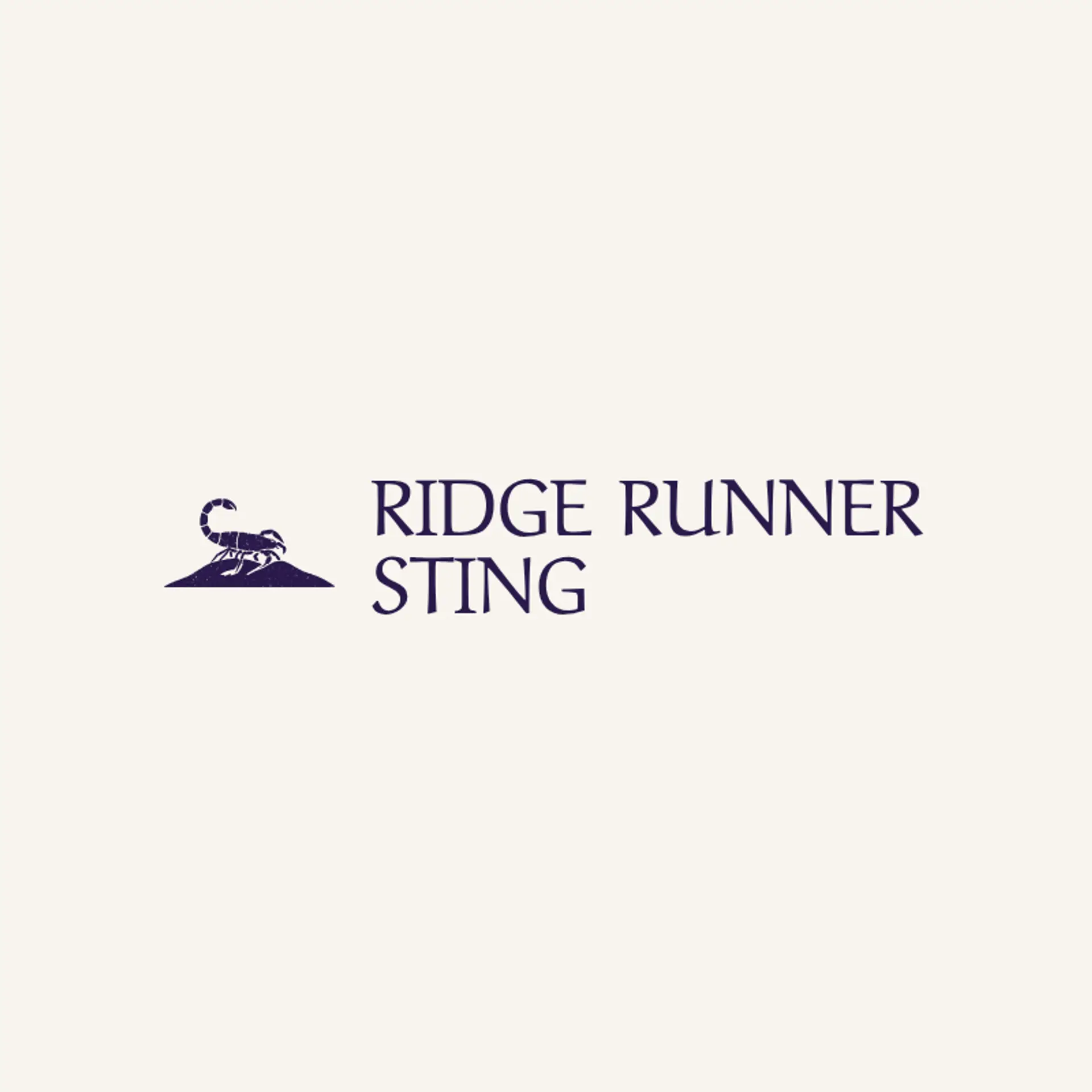 Ridge Runner Sting logo for scorpion