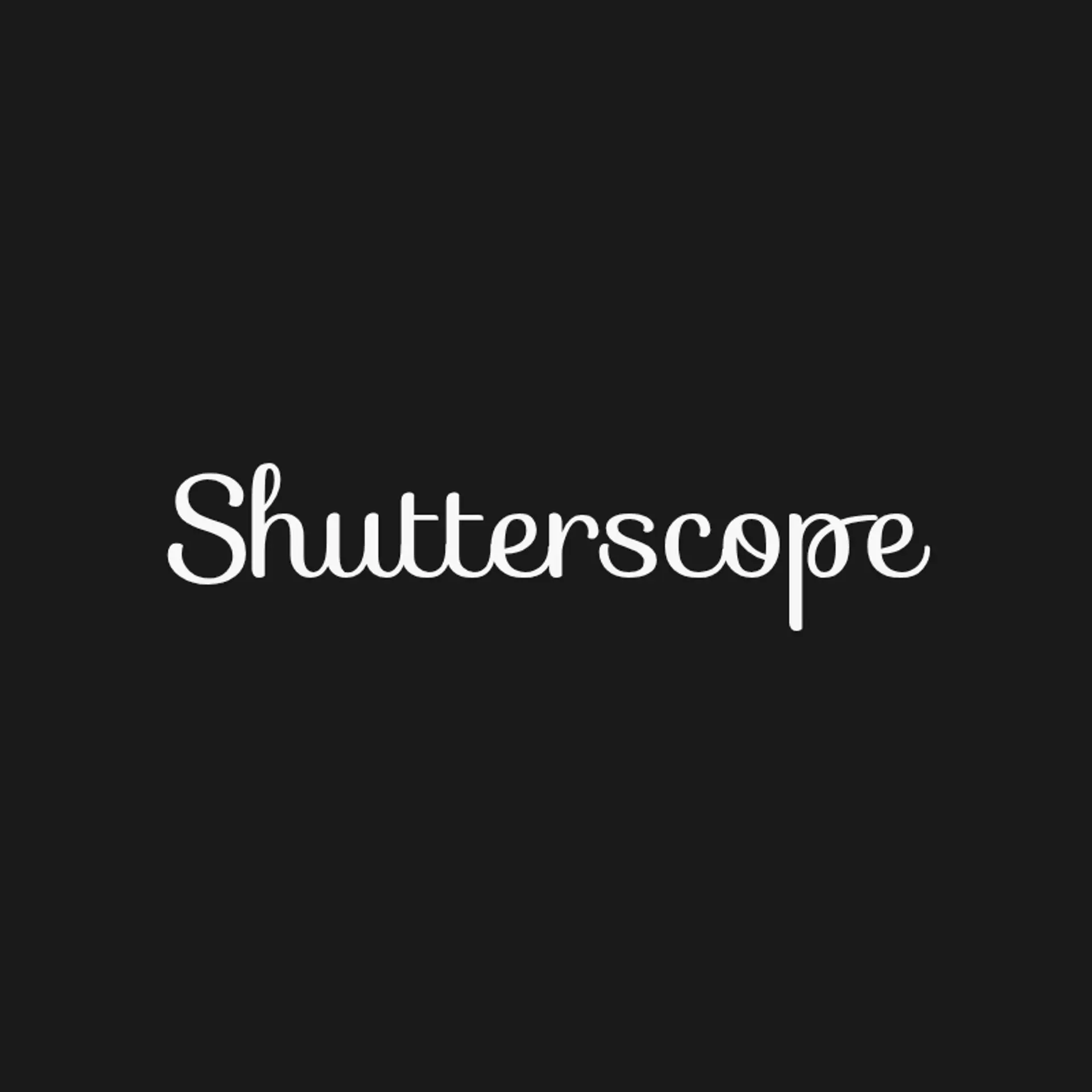 ShutterScope logo for best photography