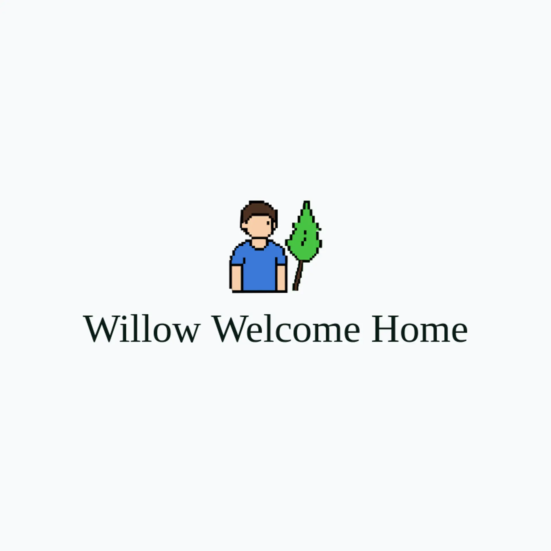 Willow Welcome Home logo for caregiver