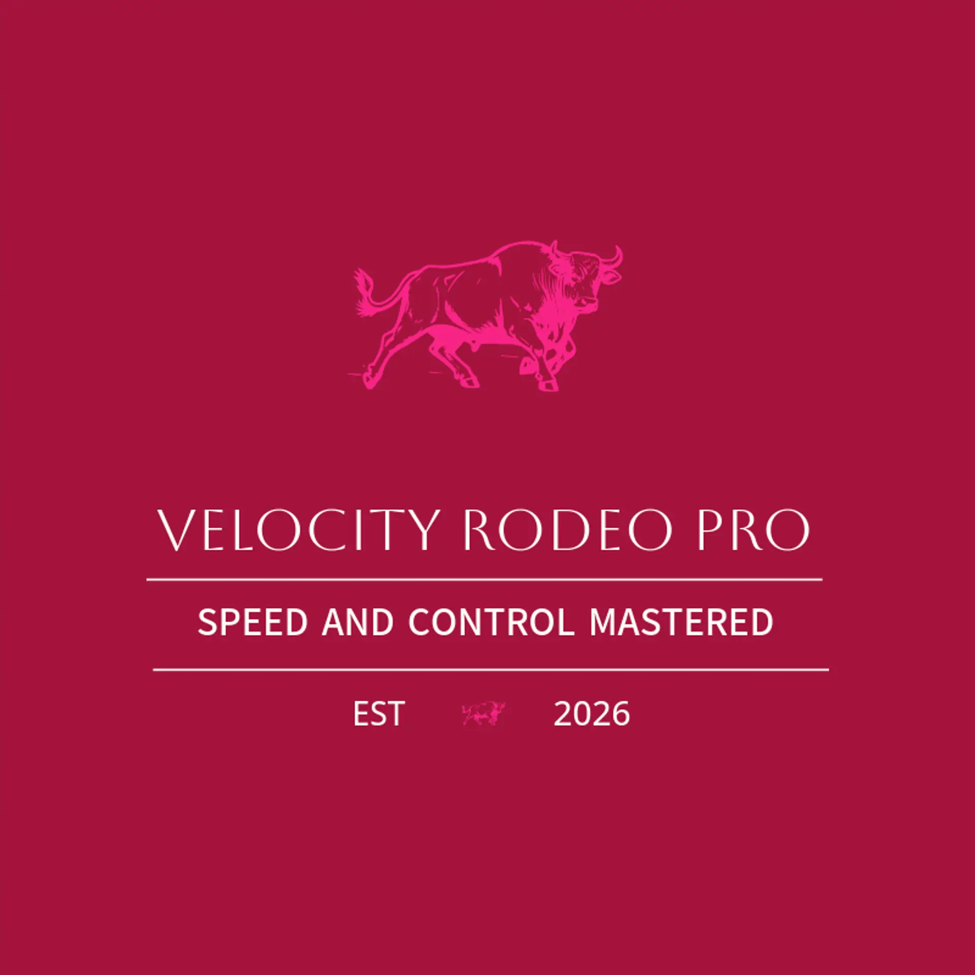 Velocity Rodeo Pro logo for bull