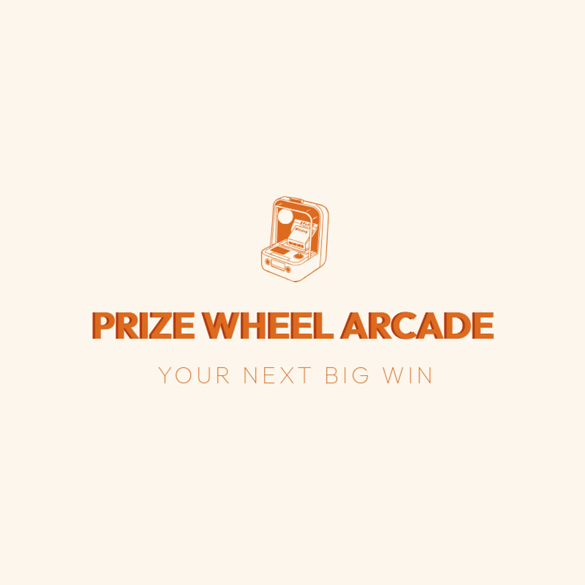 Prize Wheel Arcade logo for arcade