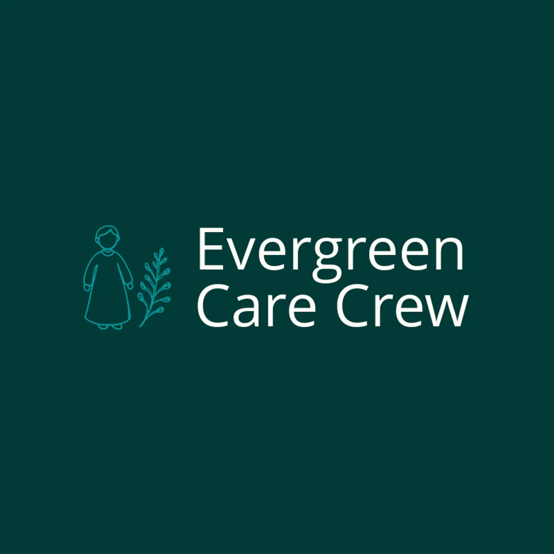 Evergreen Care Crew logo for caregiver