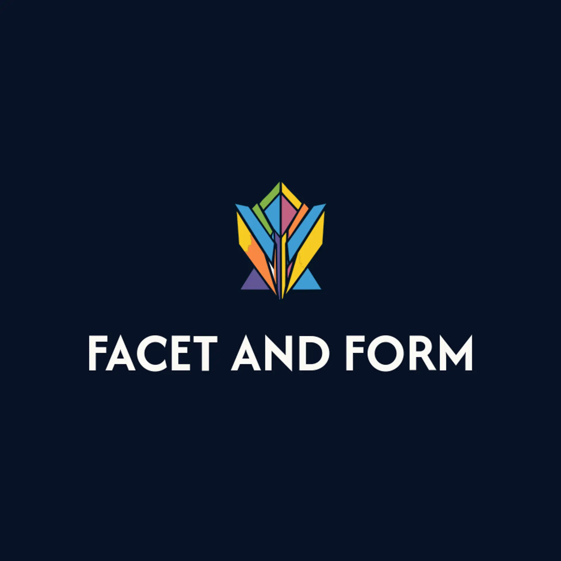 Facet and Form logo for polygon