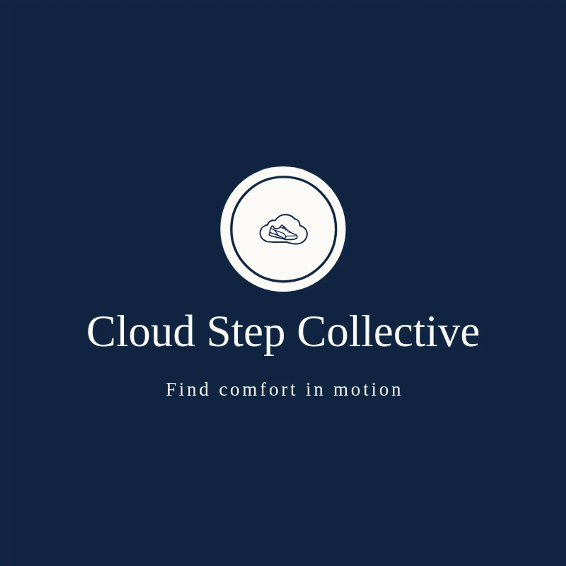 Cloud Step Collective logo for shoe store