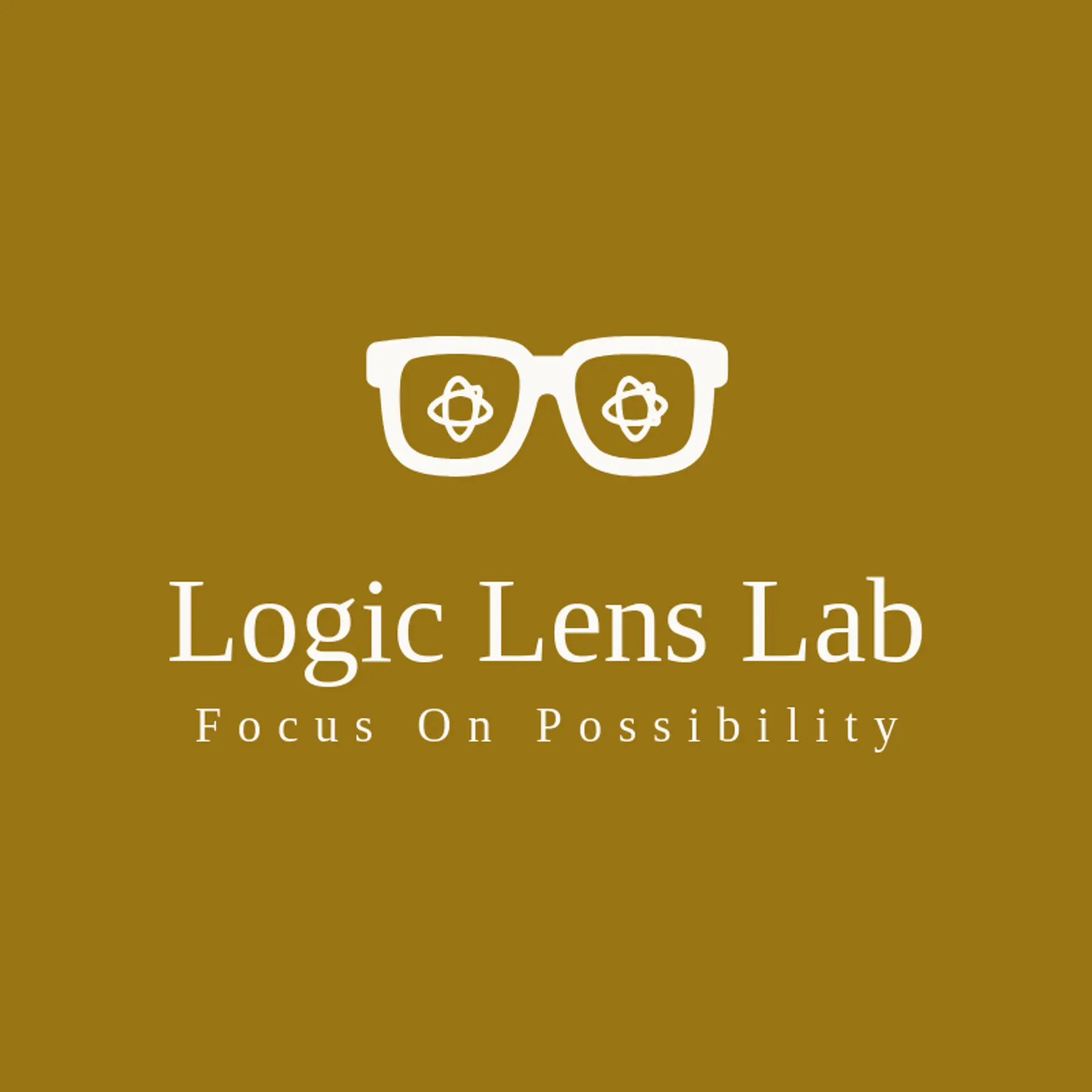 Logic Lens Lab logo for nerd