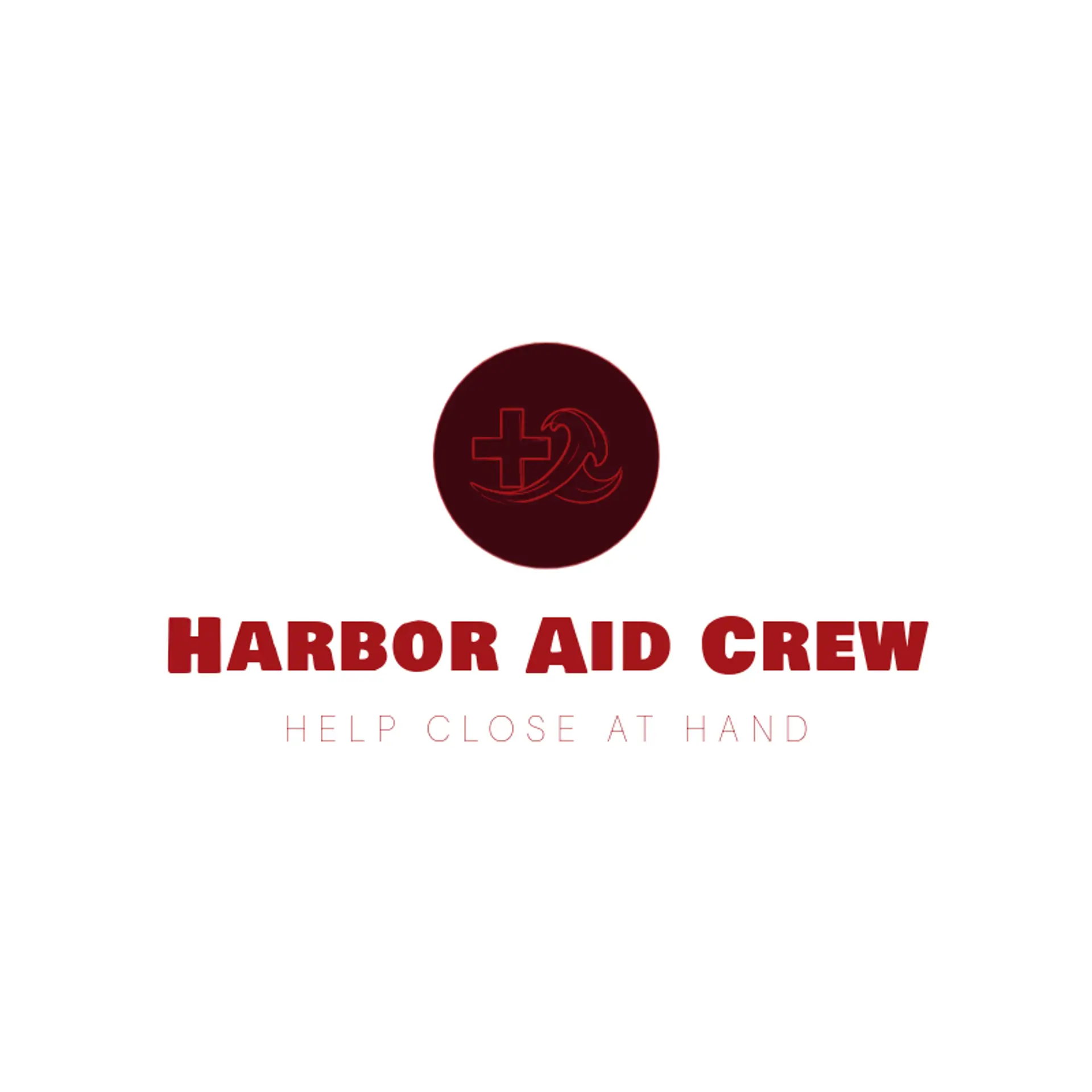 Harbor Aid Crew logo for first aid