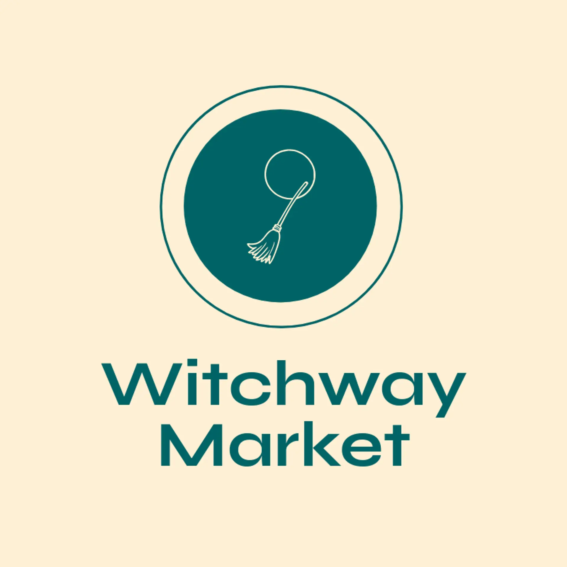 Witchway Market logo for halloween