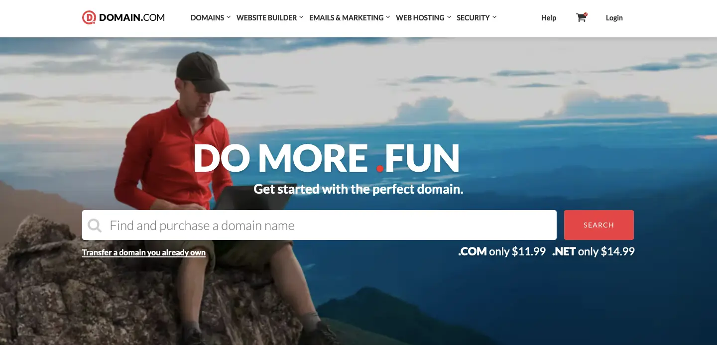 Domain.com domain registration