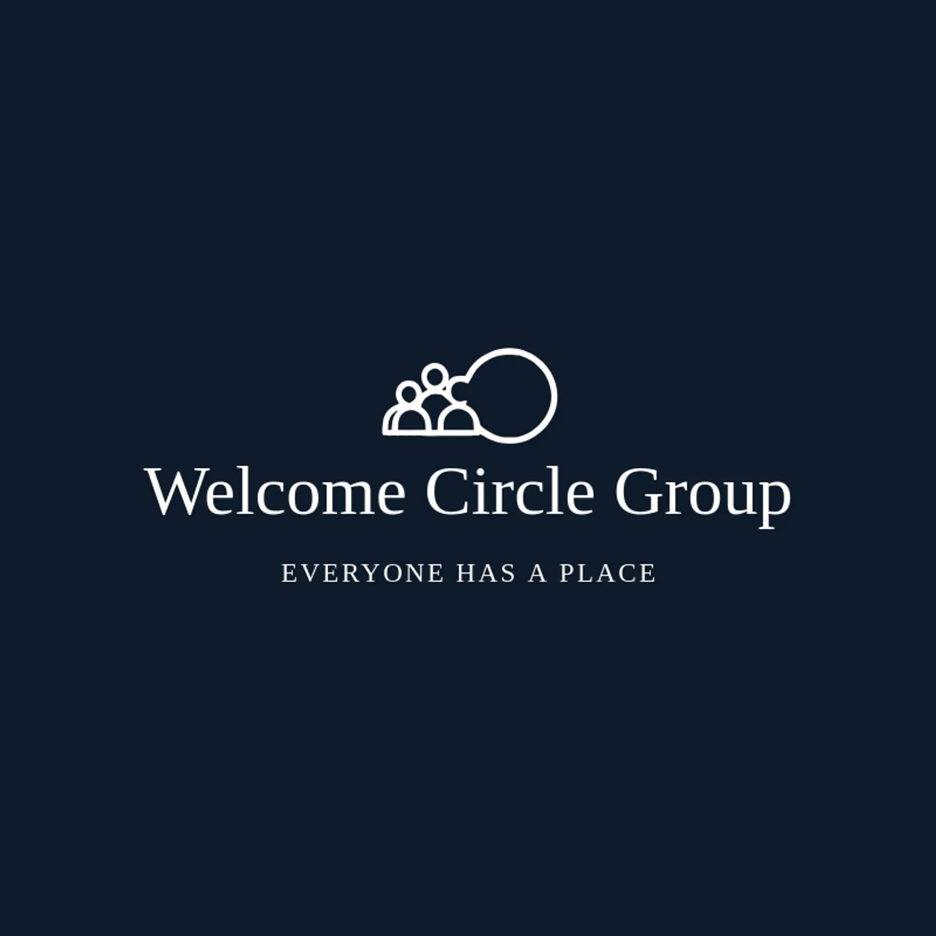 Welcome Circle Group logo for diversity