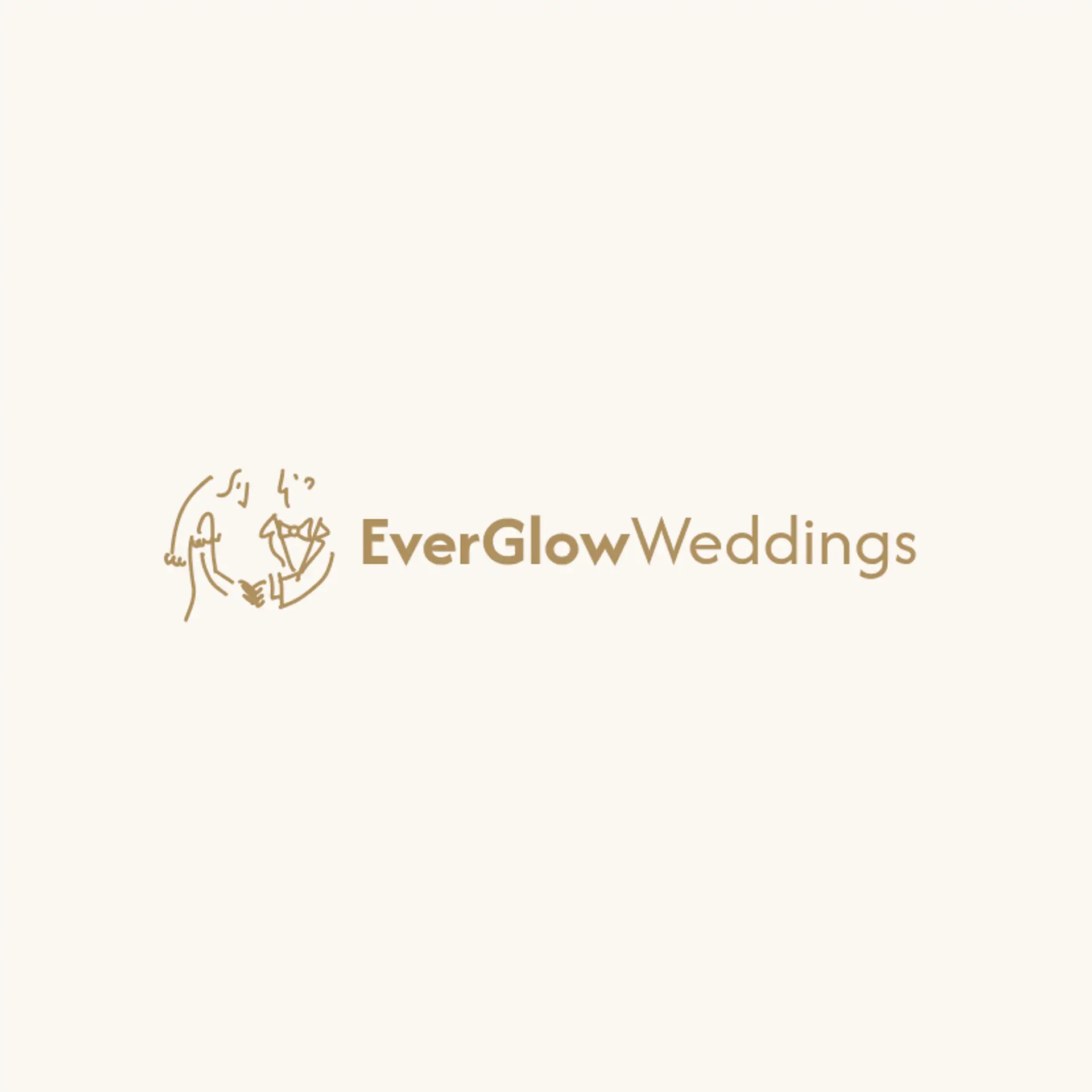 Blissful Beginnings logo for wedding service