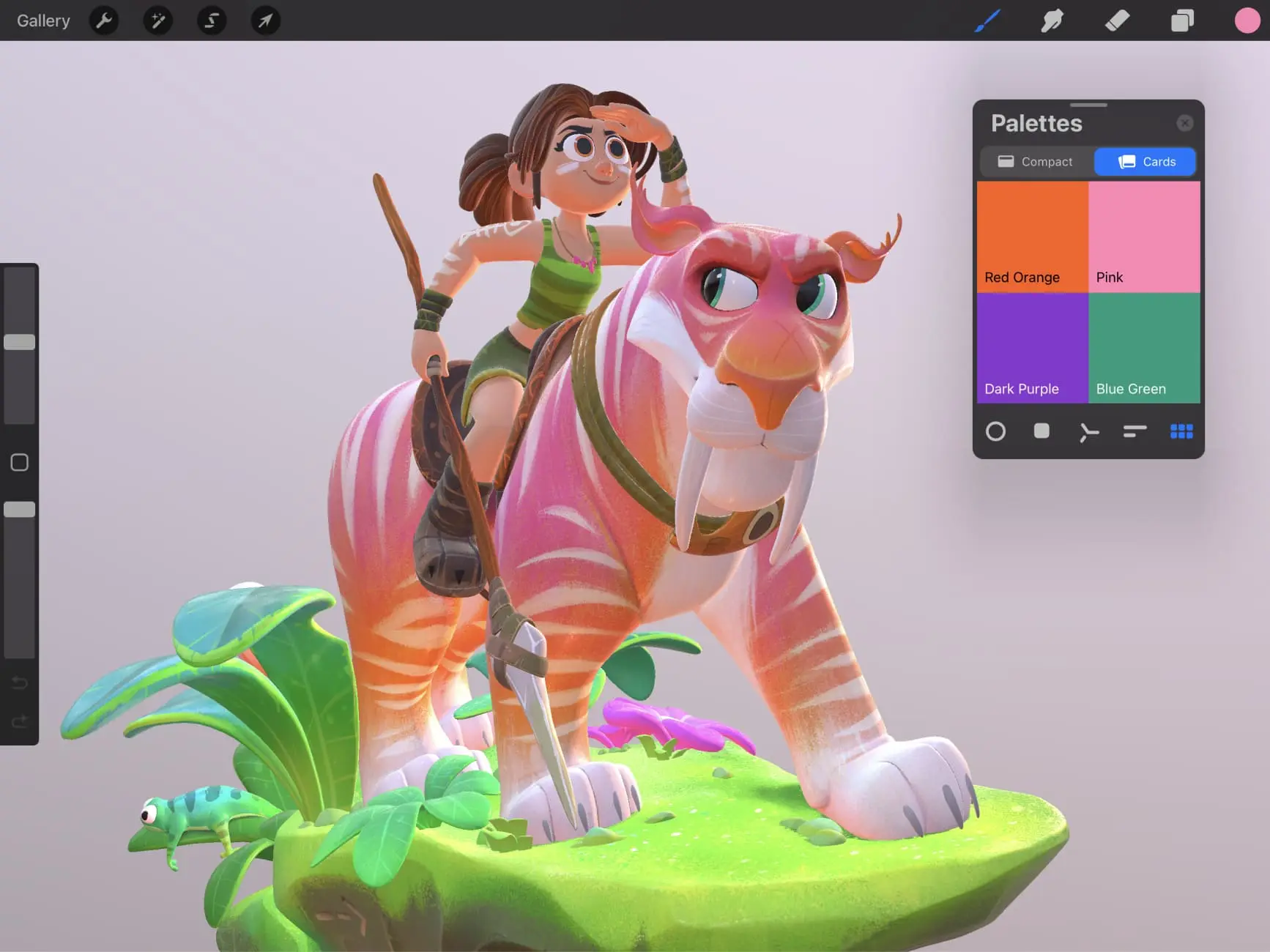Procreate editor