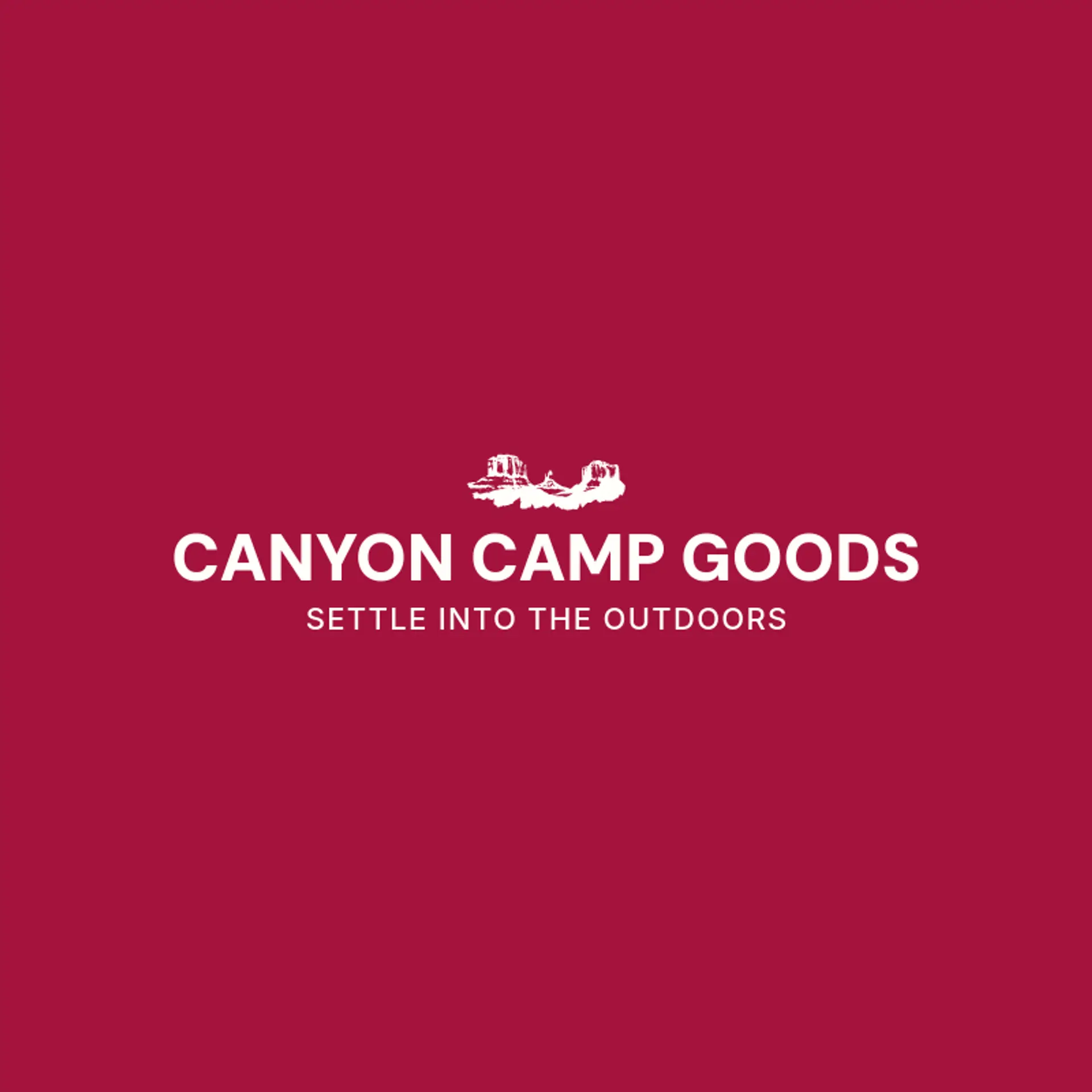 Canyon Camp Goods logo for Canyon