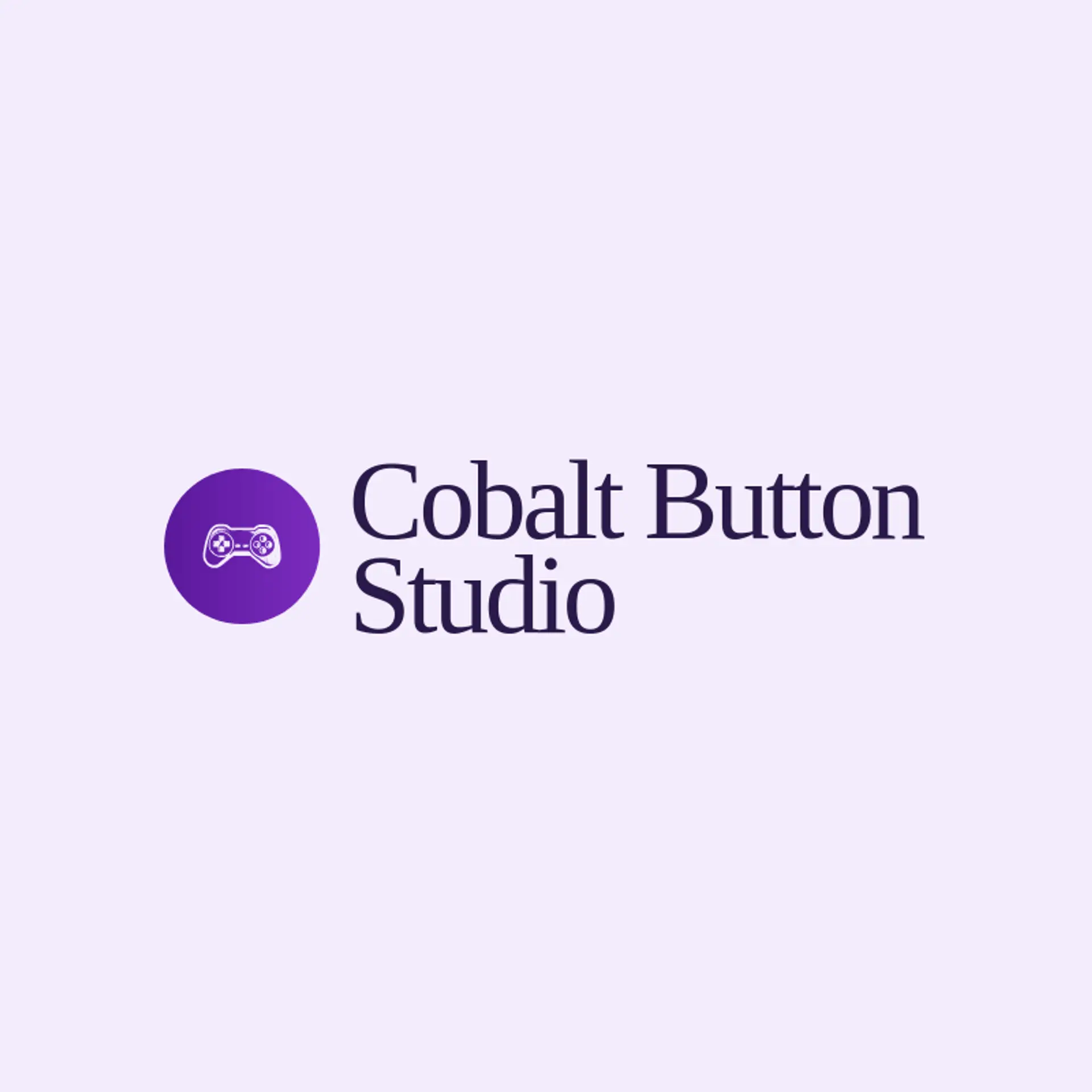 Cobalt Button Studio logo for playstation