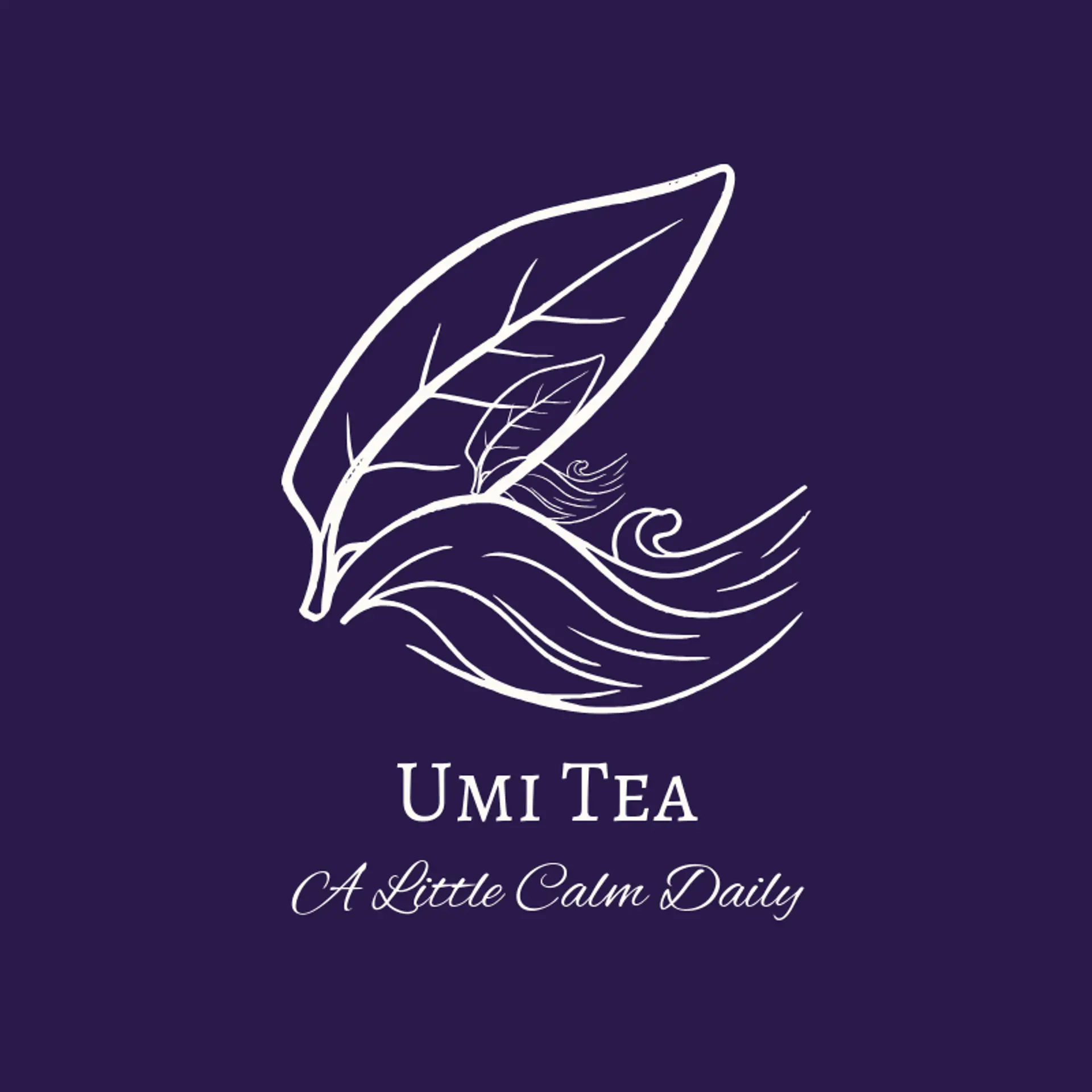Umi Tea logo for japanese