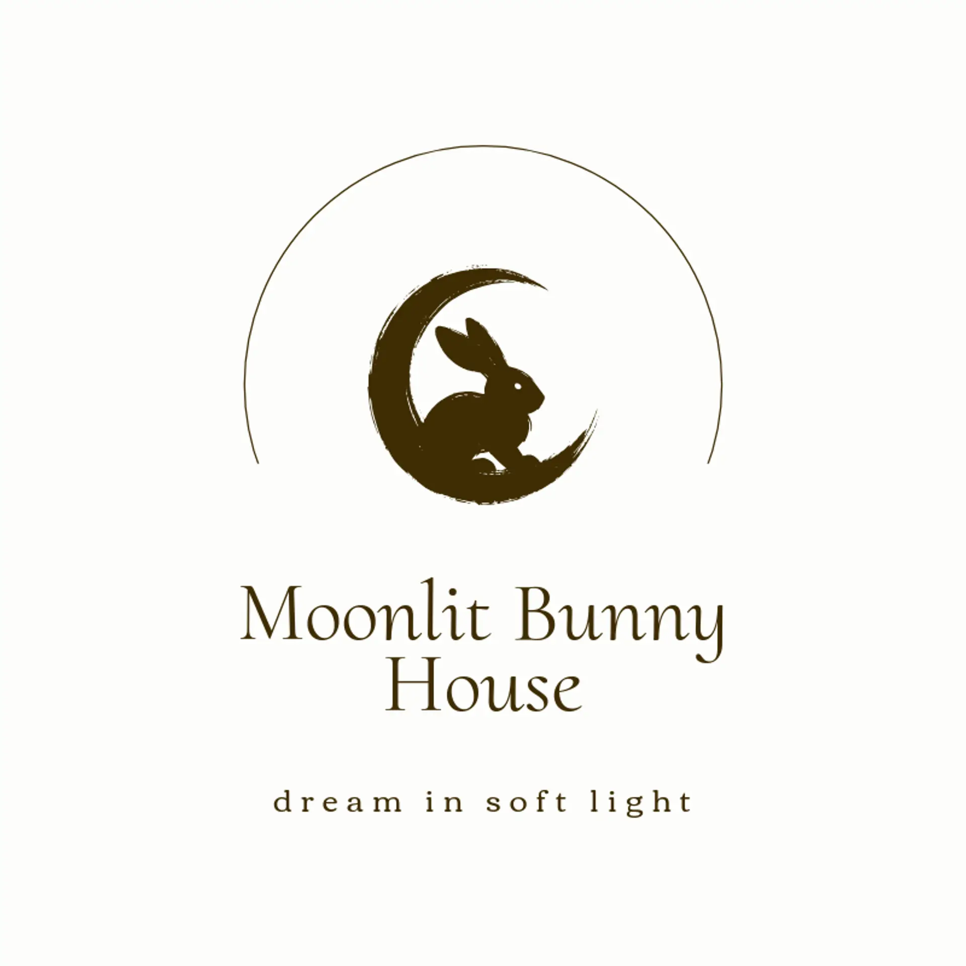 Moonlit Bunny House logo for bunny