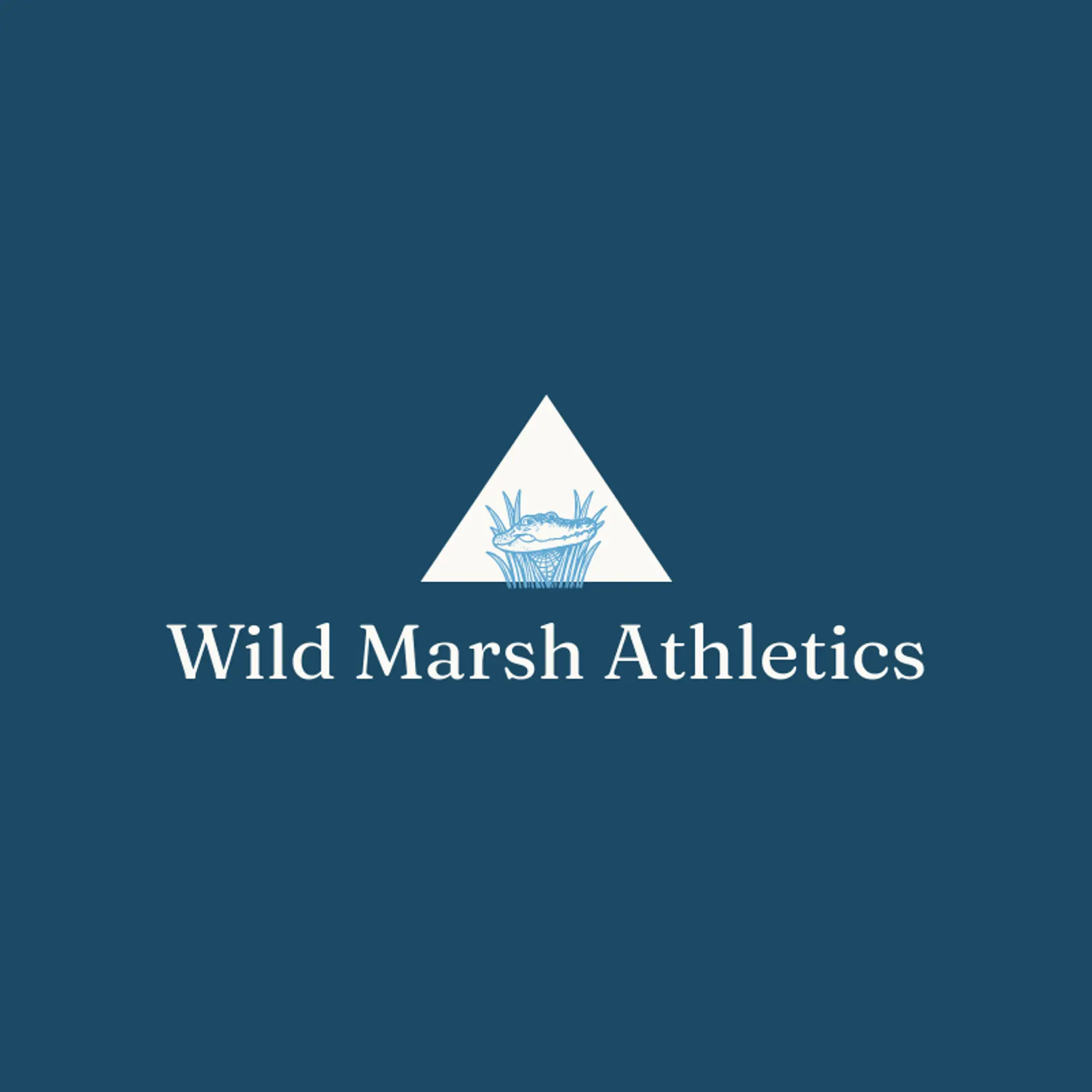Wild Marsh Athletics logo for crocodile