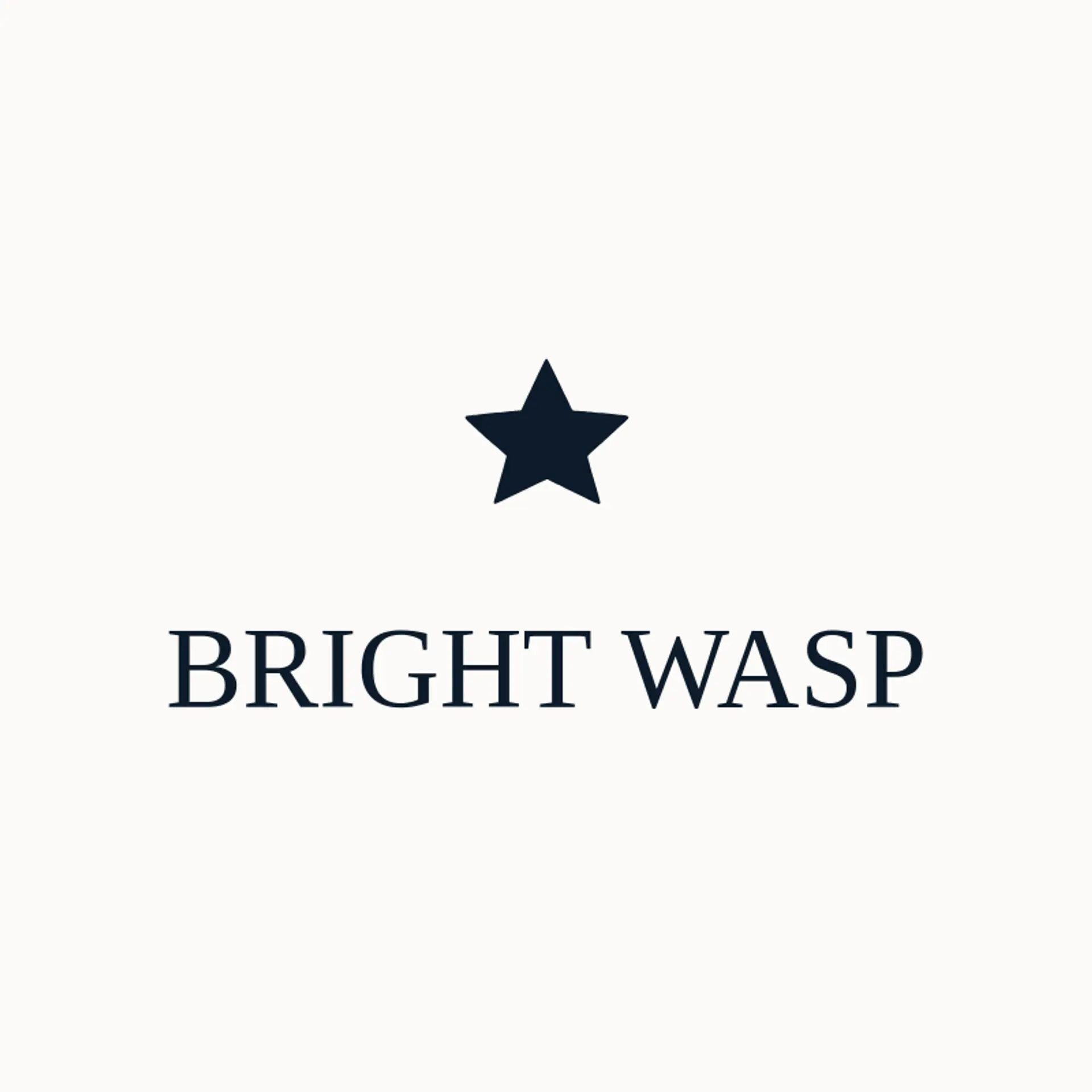 Bright Wasp logo for wasp