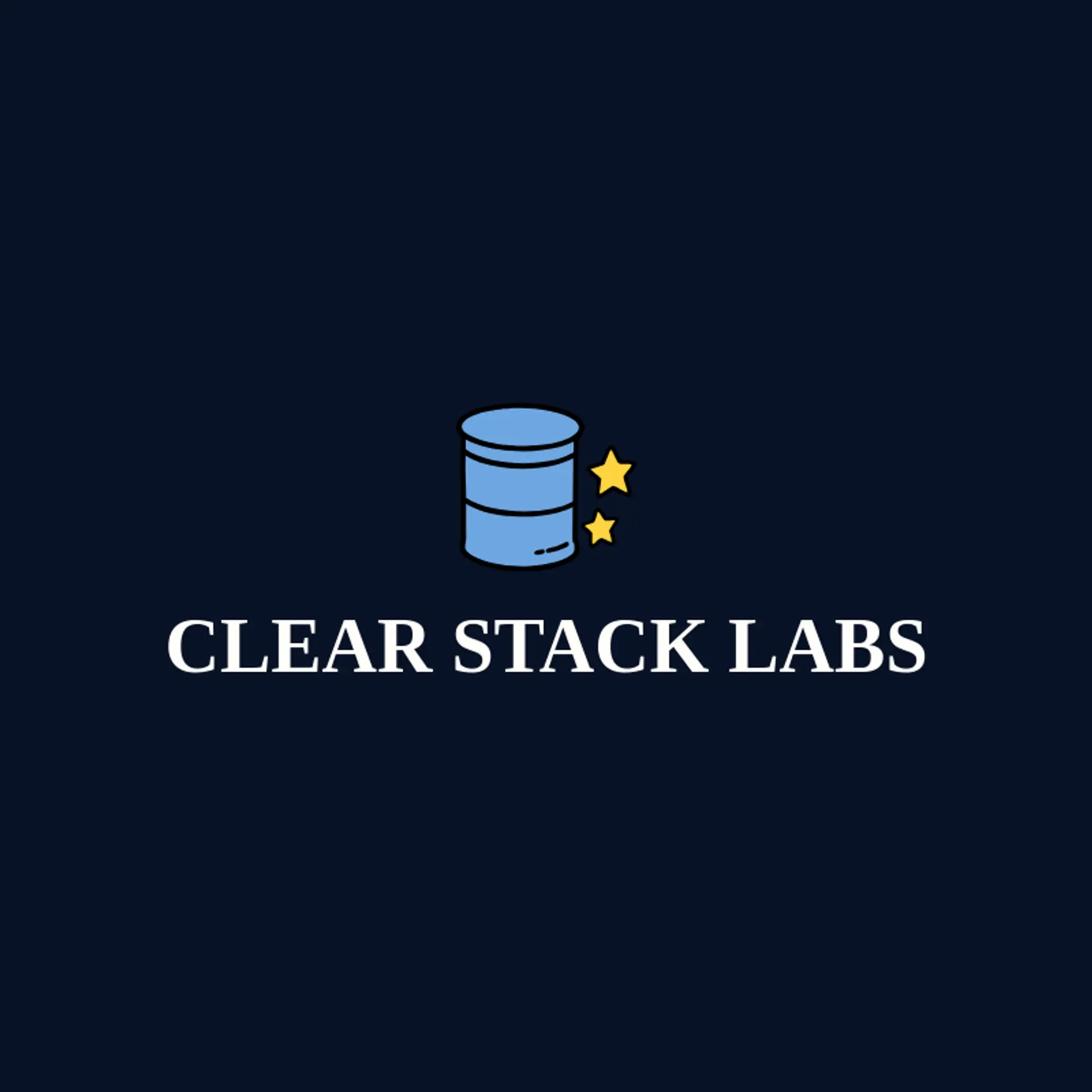 Clear Stack Labs logo for database