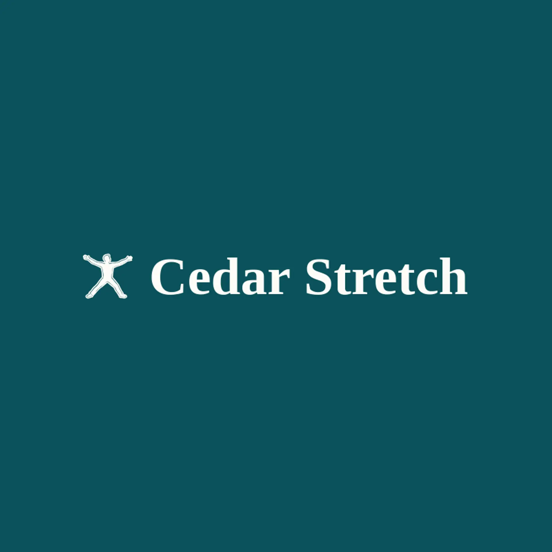 Cedar Stretch logo for wellness