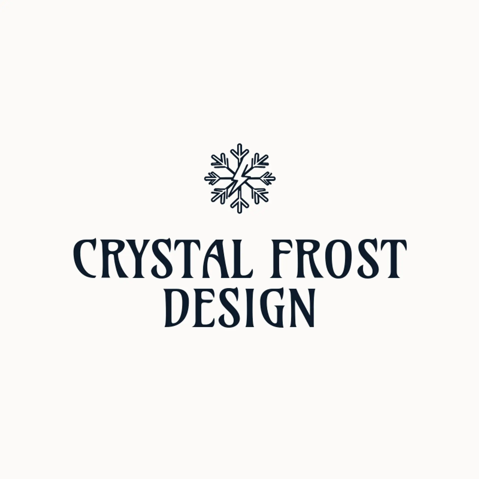 Crystal Frost Design logo for frost