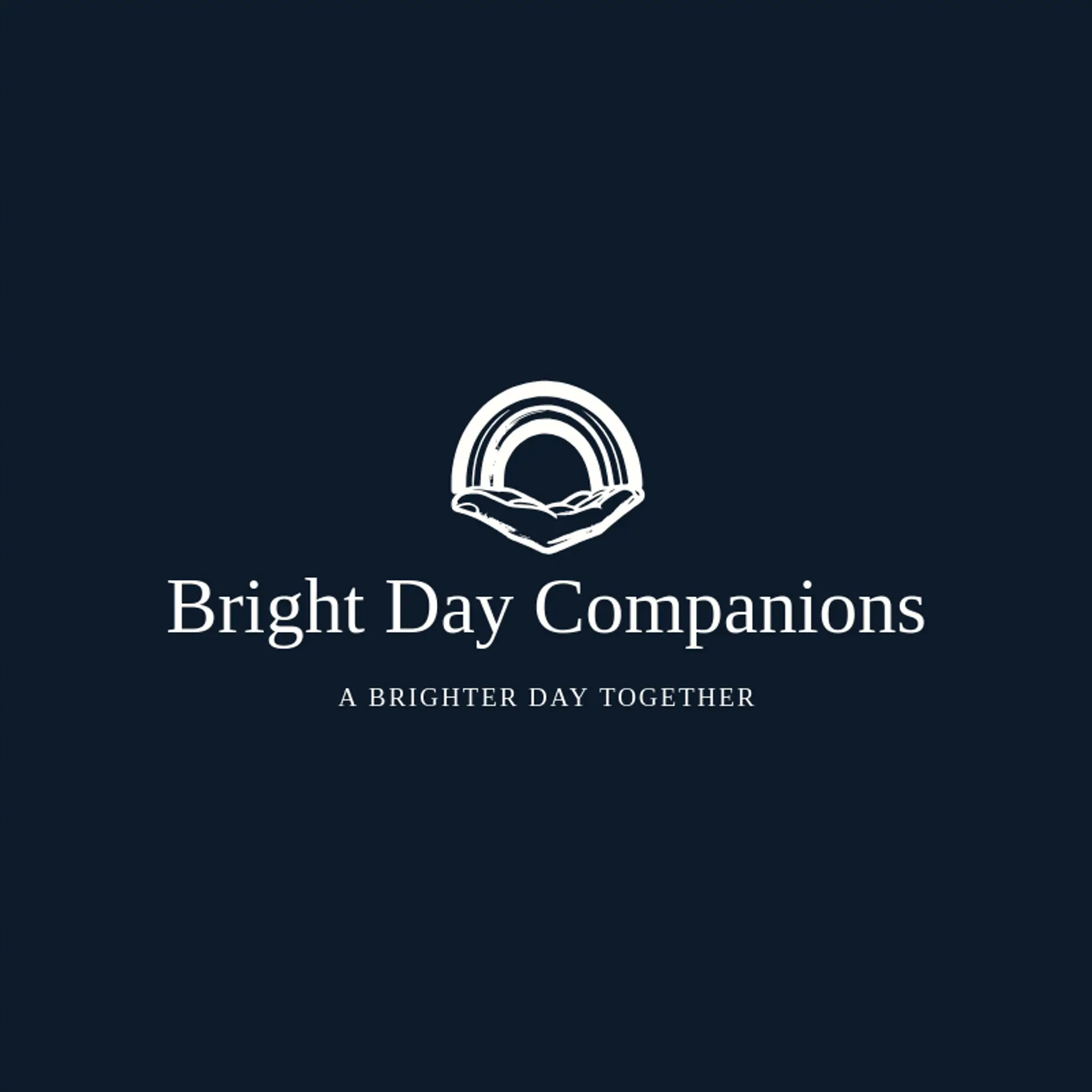 Bright Day Companions logo for helping hand