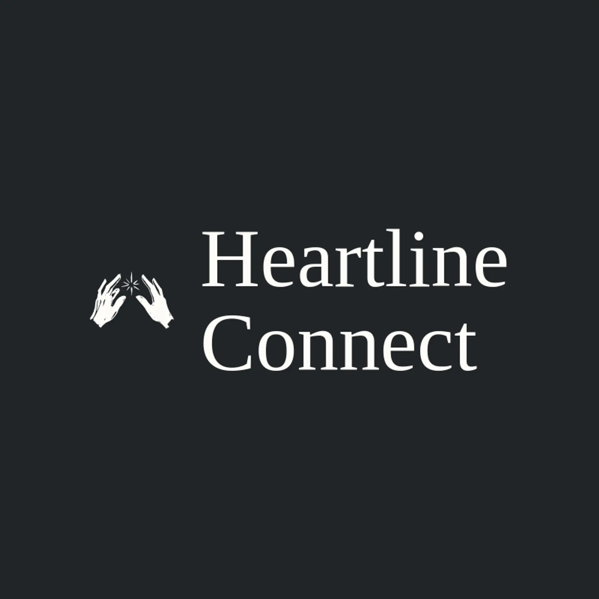 Heartline Connect logo for dating