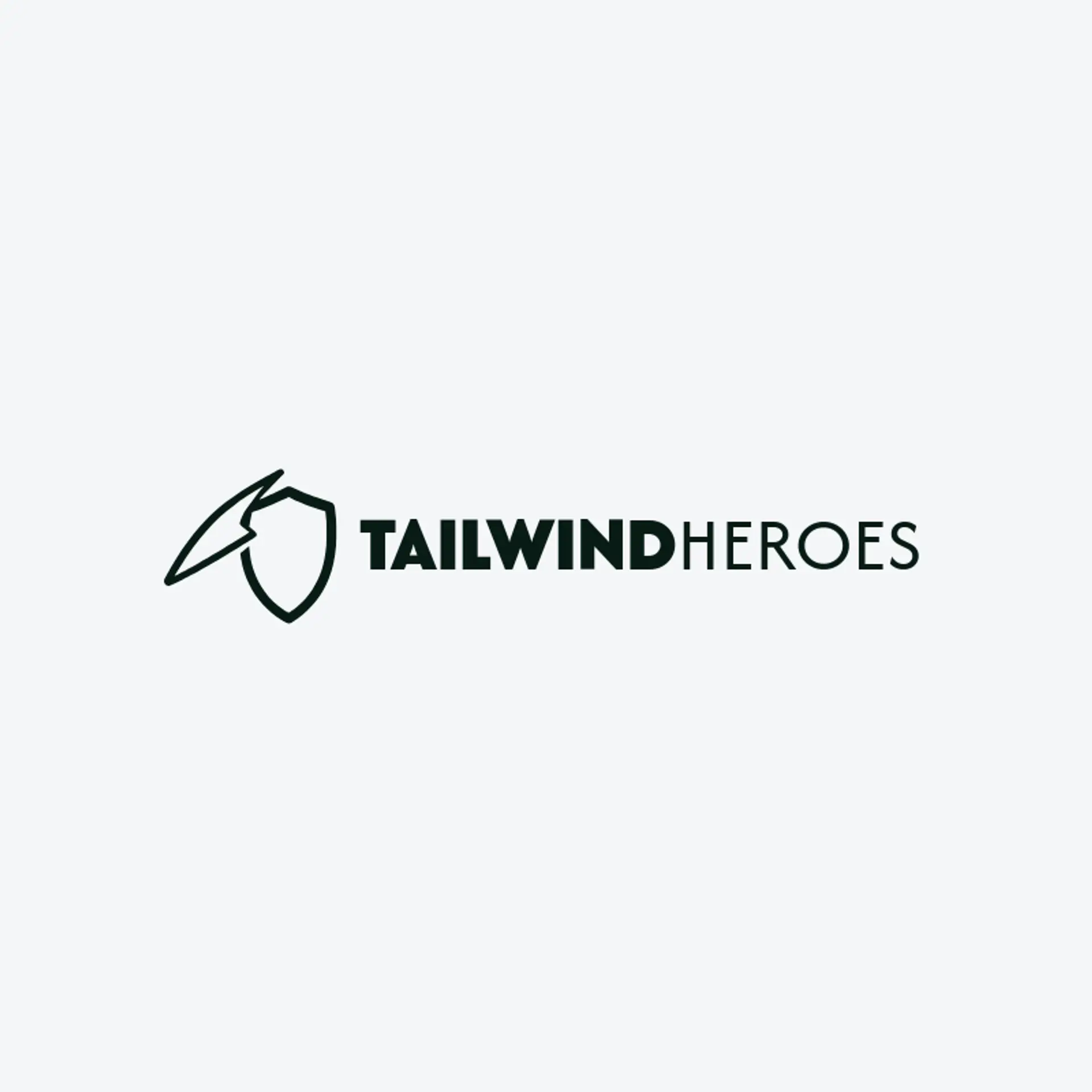 Tailwind Heroes logo for superhero