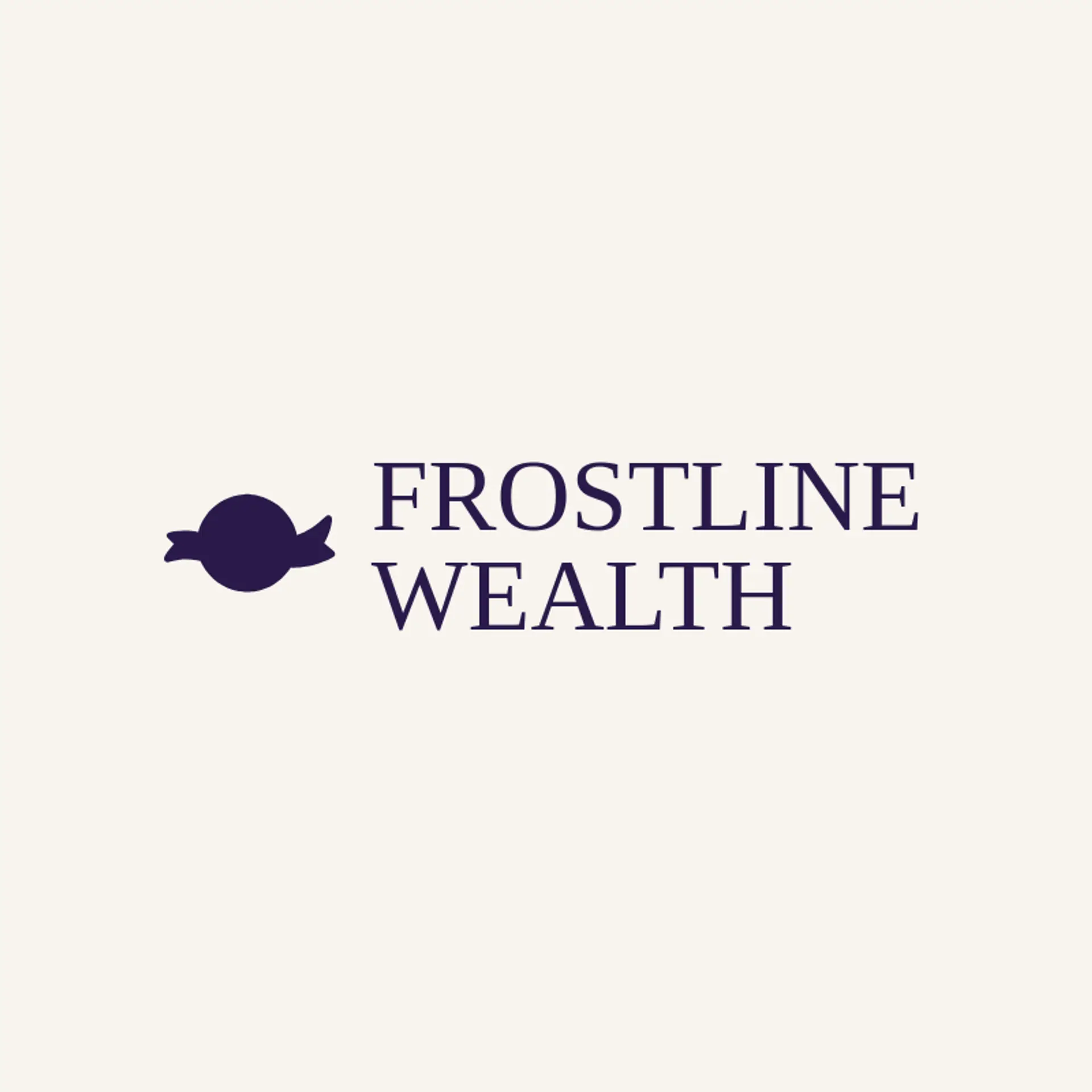 Frostline Wealth logo for fintech