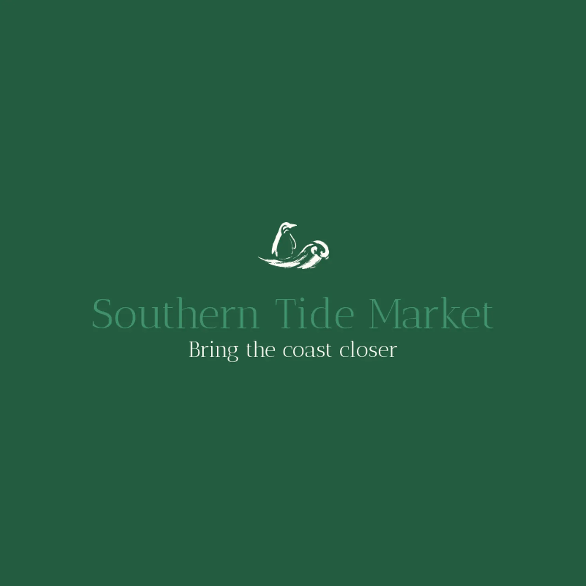 Southern Tide Market logo for penguin