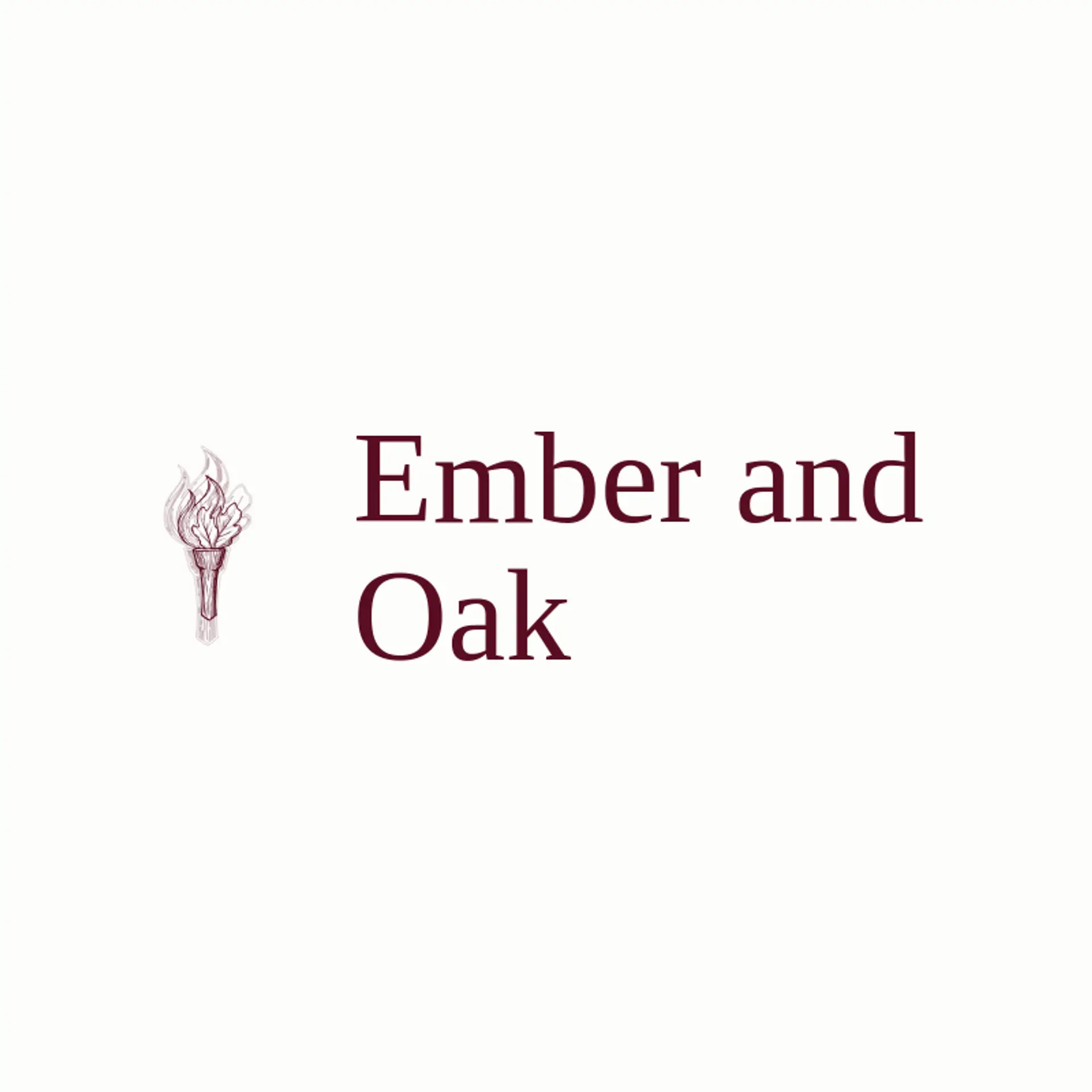 Ember and Oak logo for torch