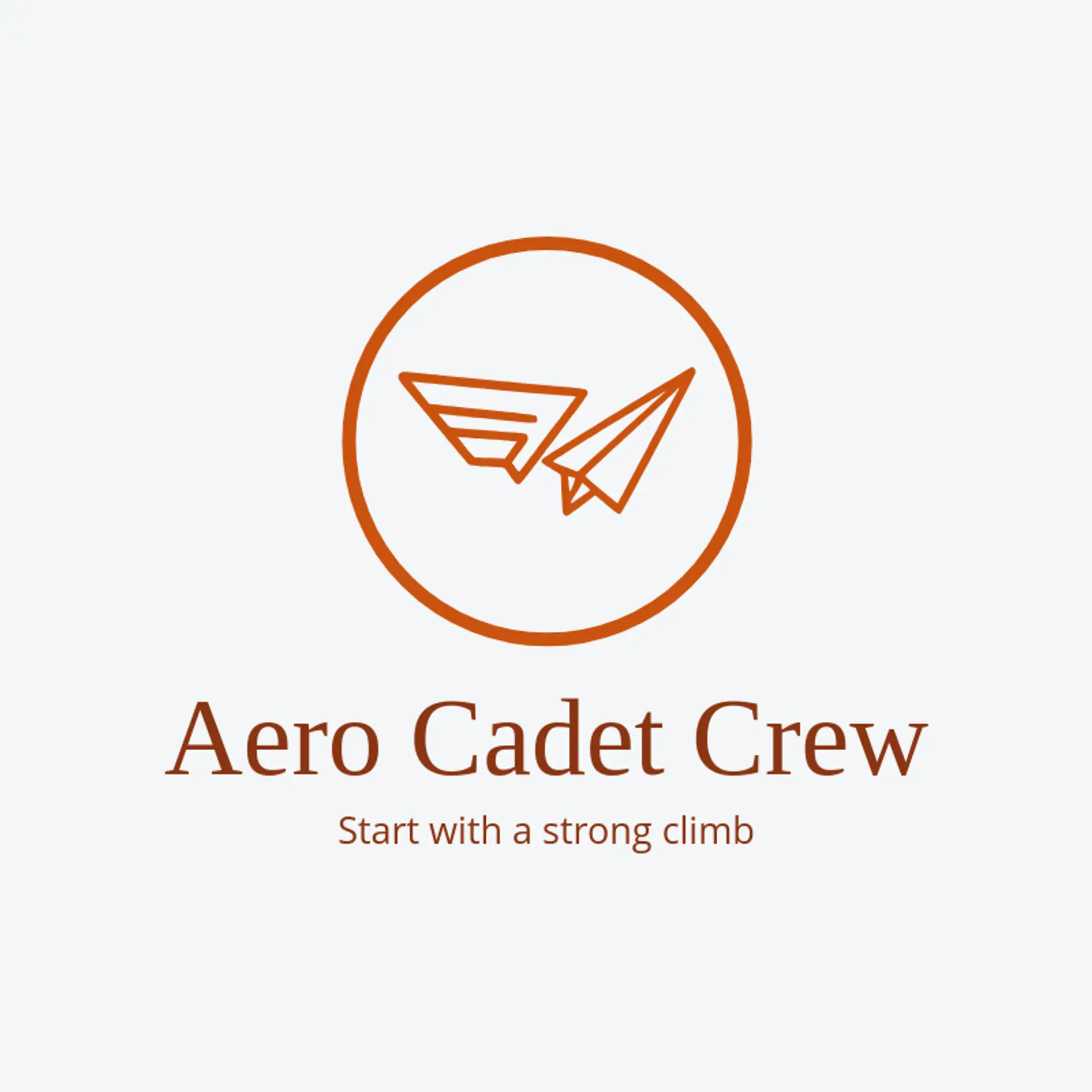 Aero Cadet Crew logo for airforce