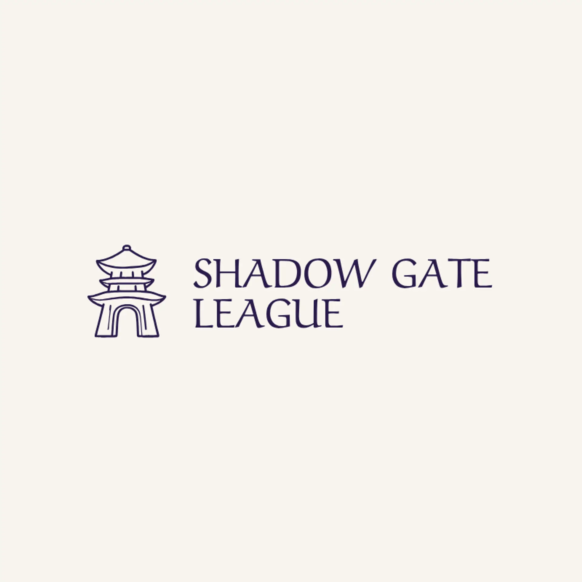 Shadow Gate League logo for ninja