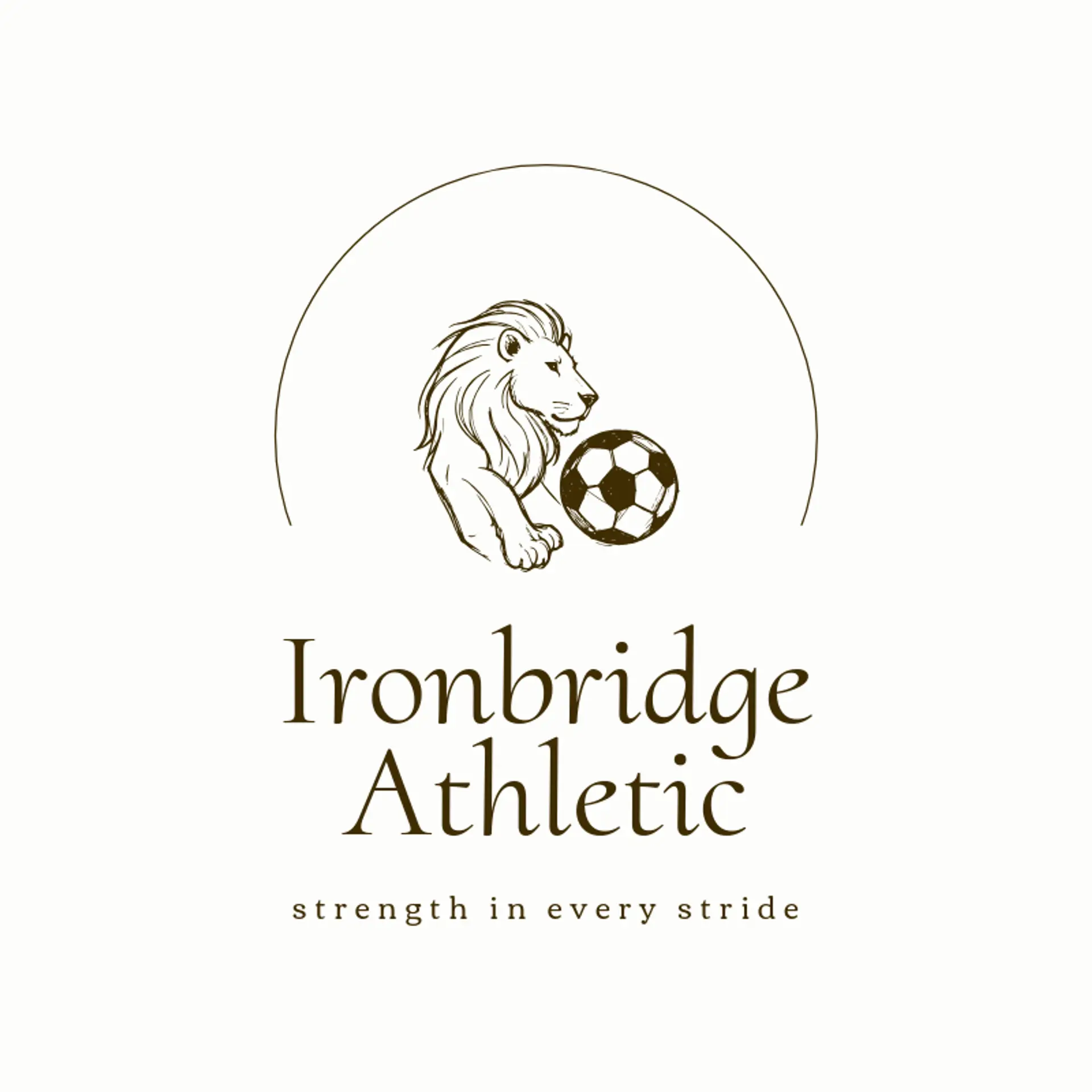 Ironbridge Athletic logo for football team