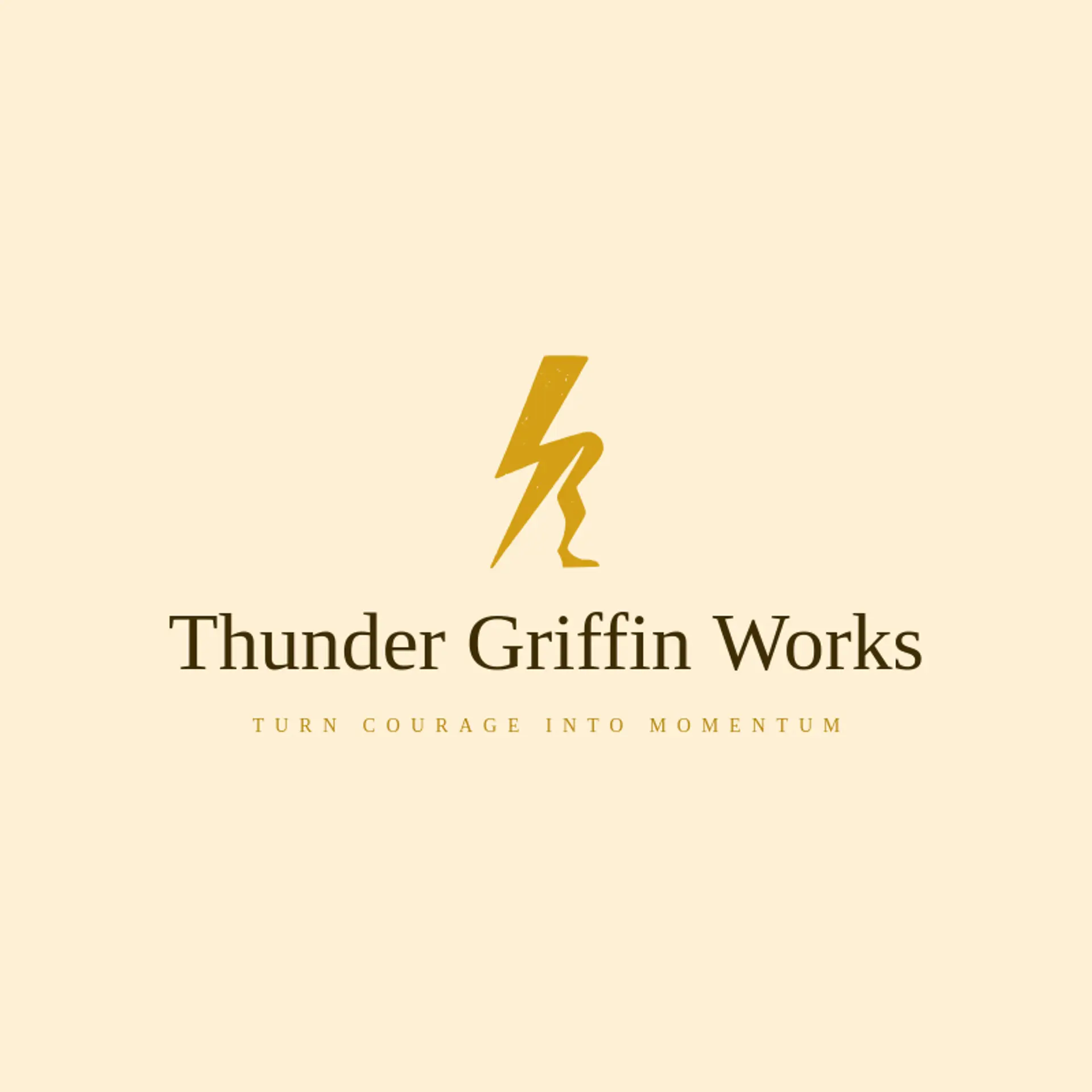 Thunder Griffin Works logo for griffin