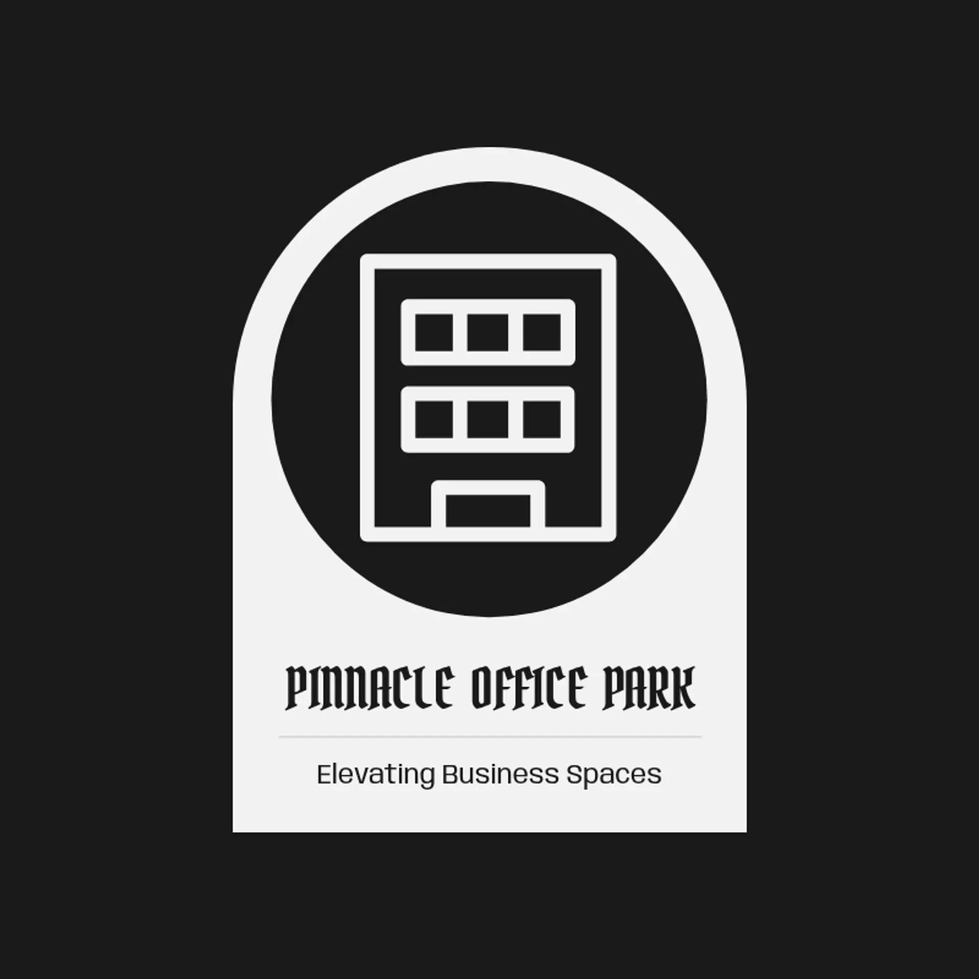 Pinnacle Office Park logo for commercial real estate