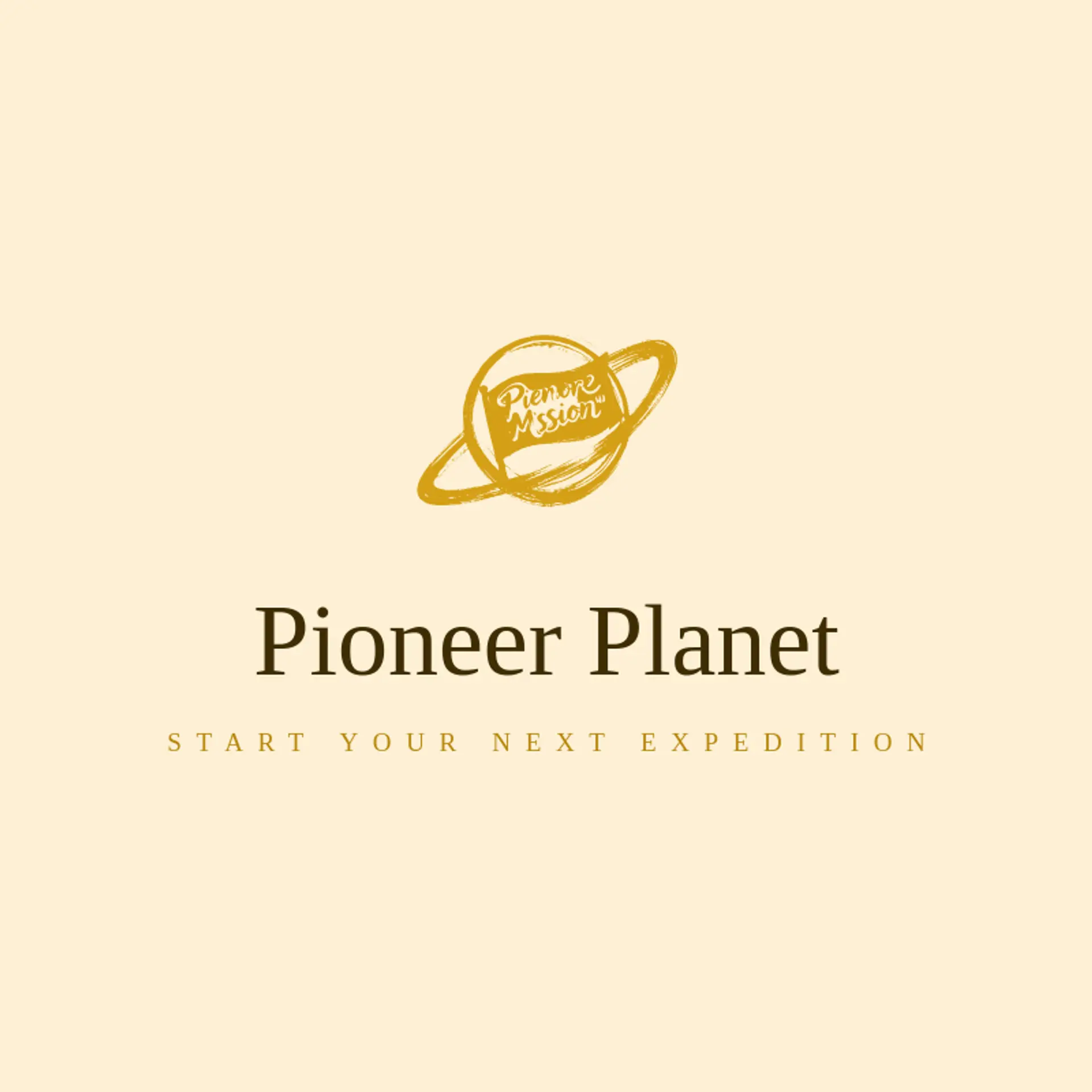 Pioneer Planet logo for orbit