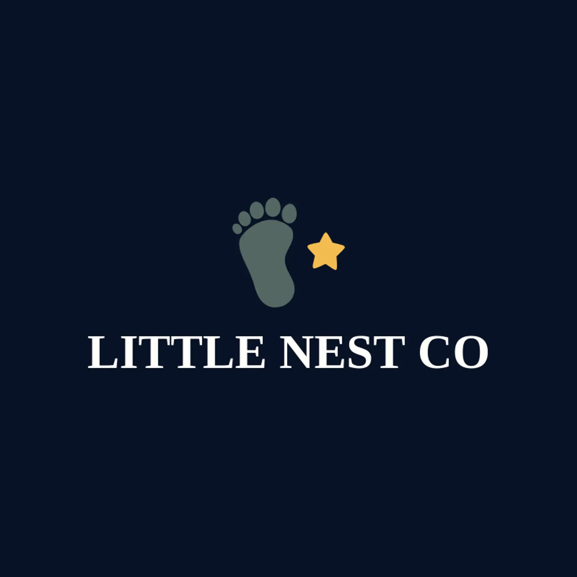 Little Nest Co logo for baby